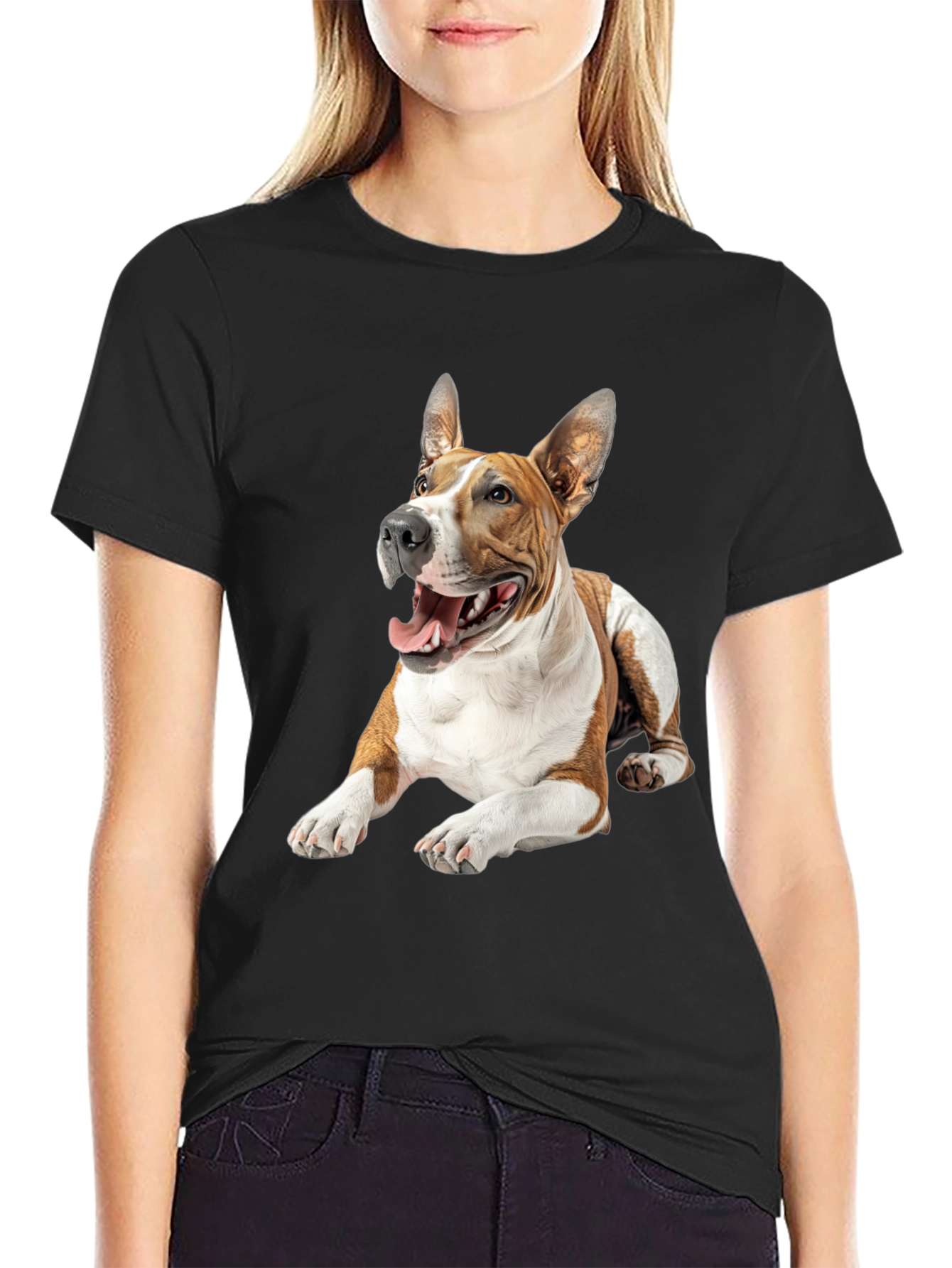 Black Dog Lover T-Shirt - Cute Pet Graphic Tee view 2