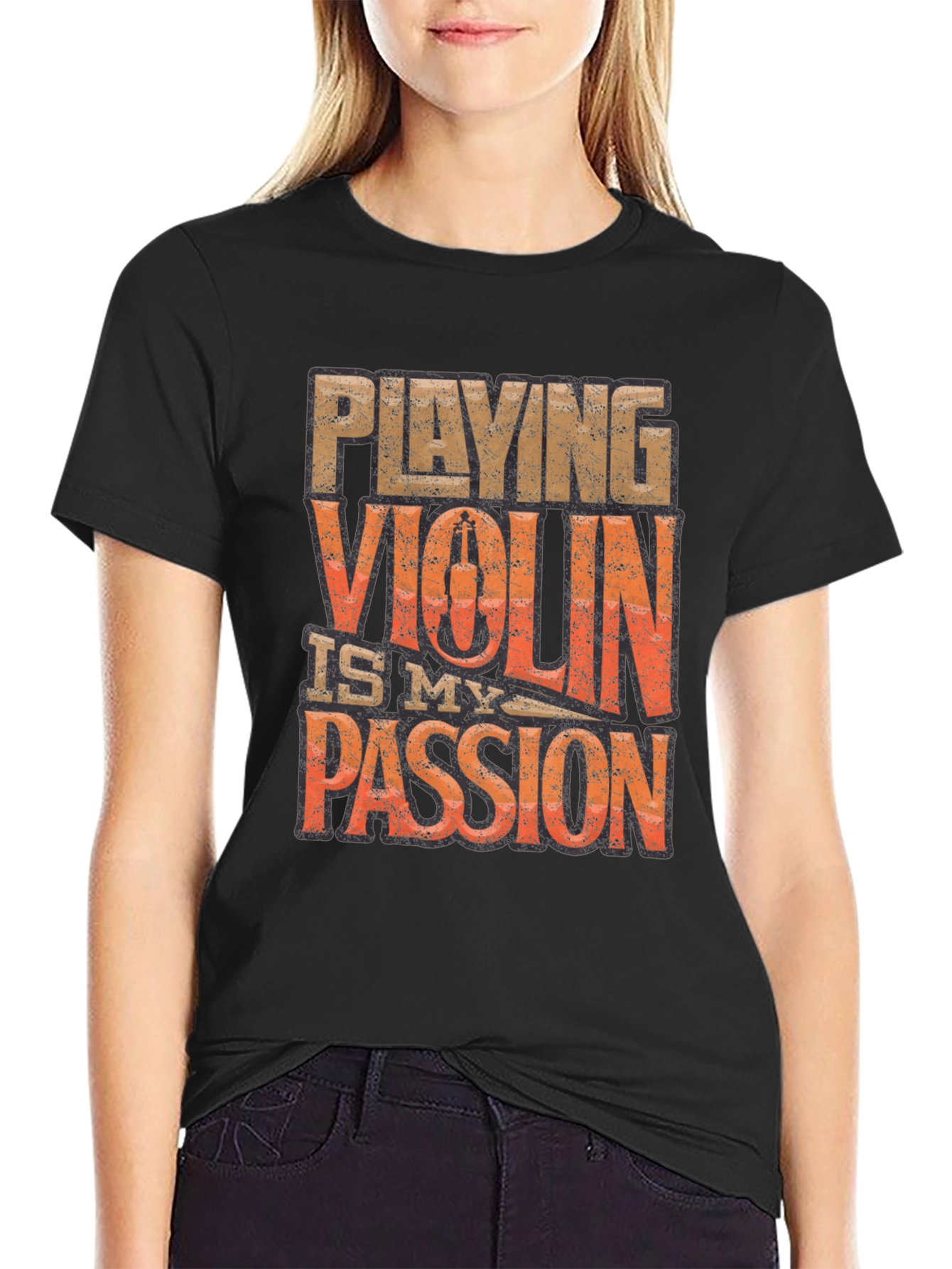 Black Violin Passion Graphic Tee view 2