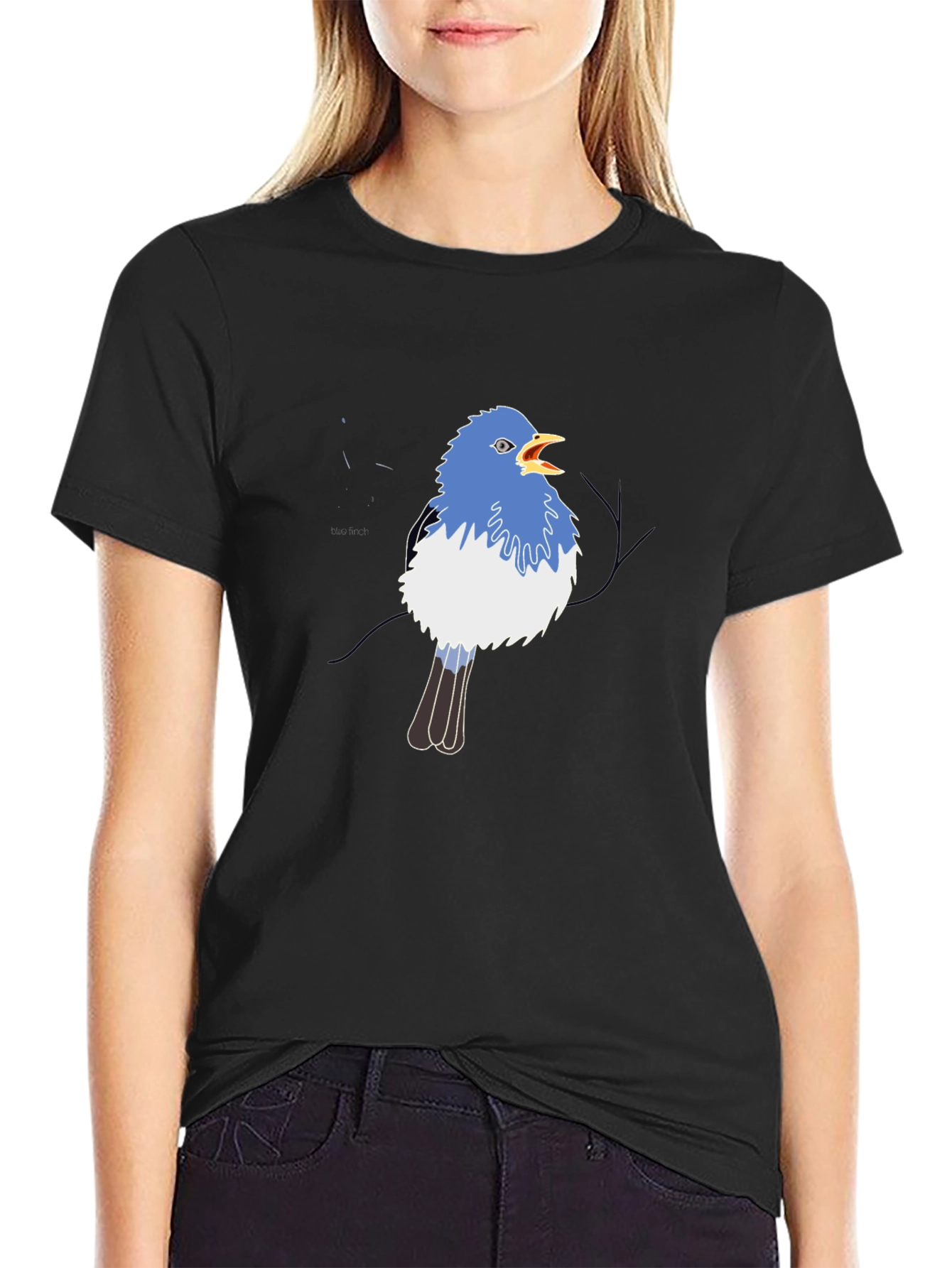 Black Bird Graphic Tee - Casual Comfort view 2