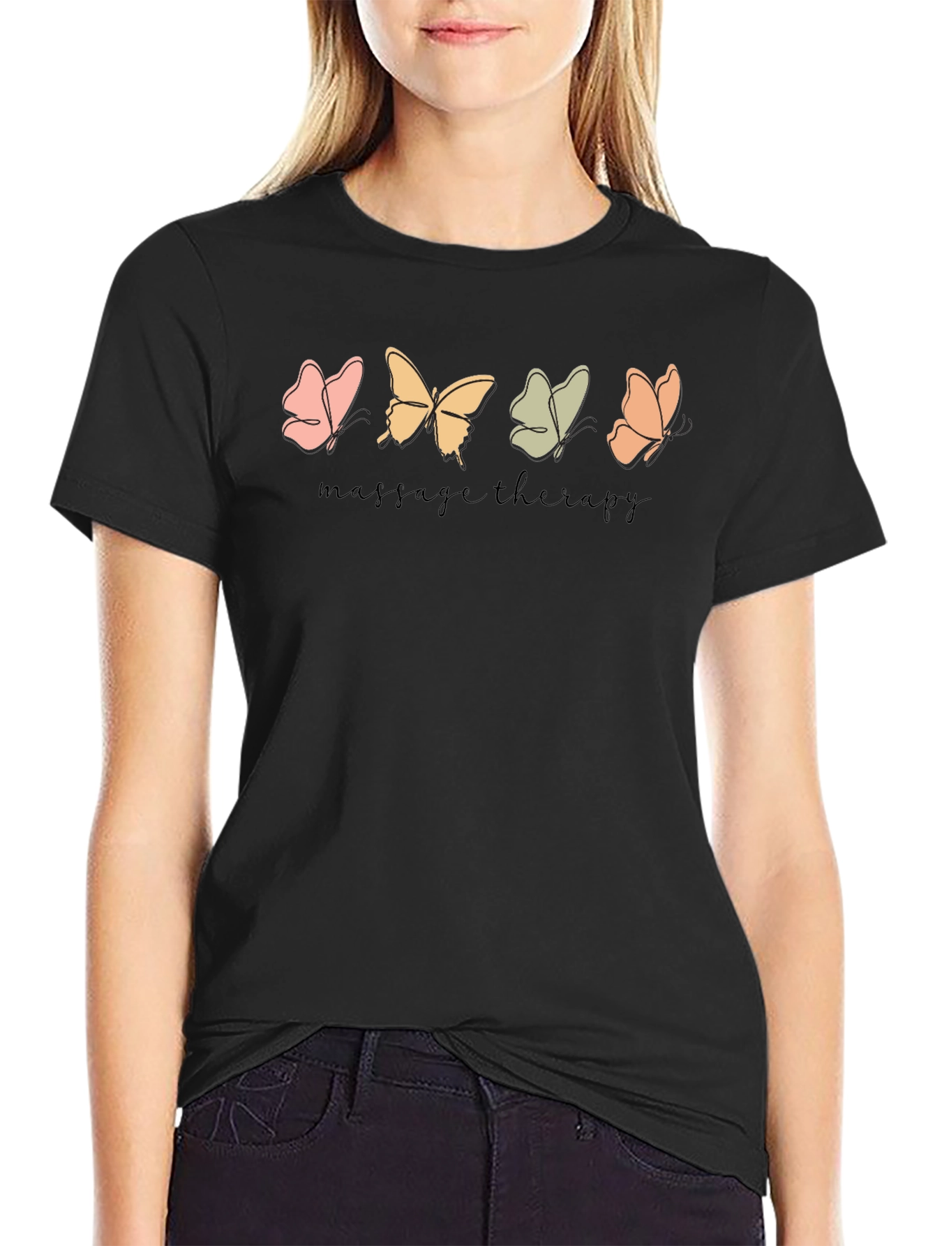Massage Therapy Butterfly T-Shirt - 2