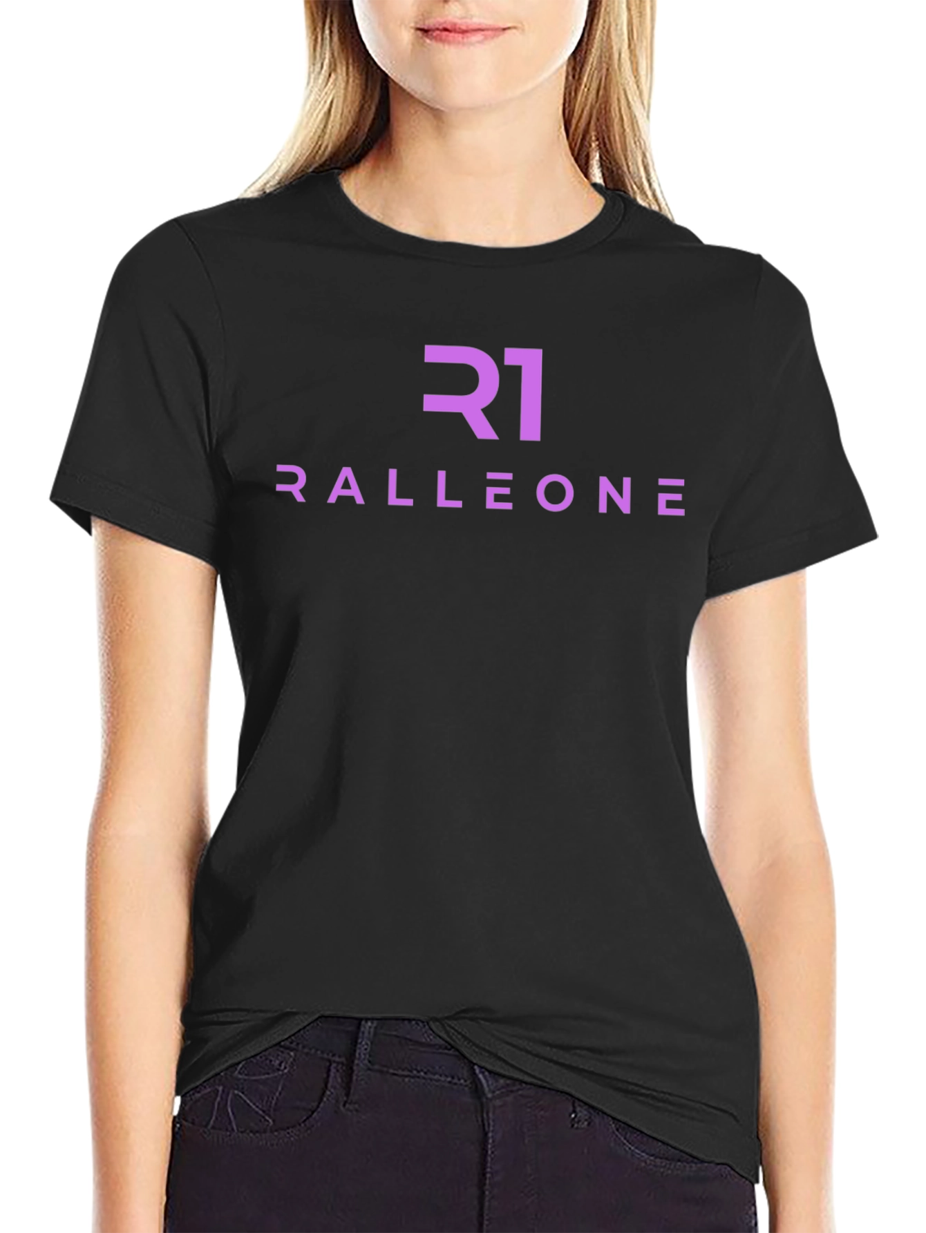 Black Ralleone Graphic Tee - Stylish & Comfortable view 2