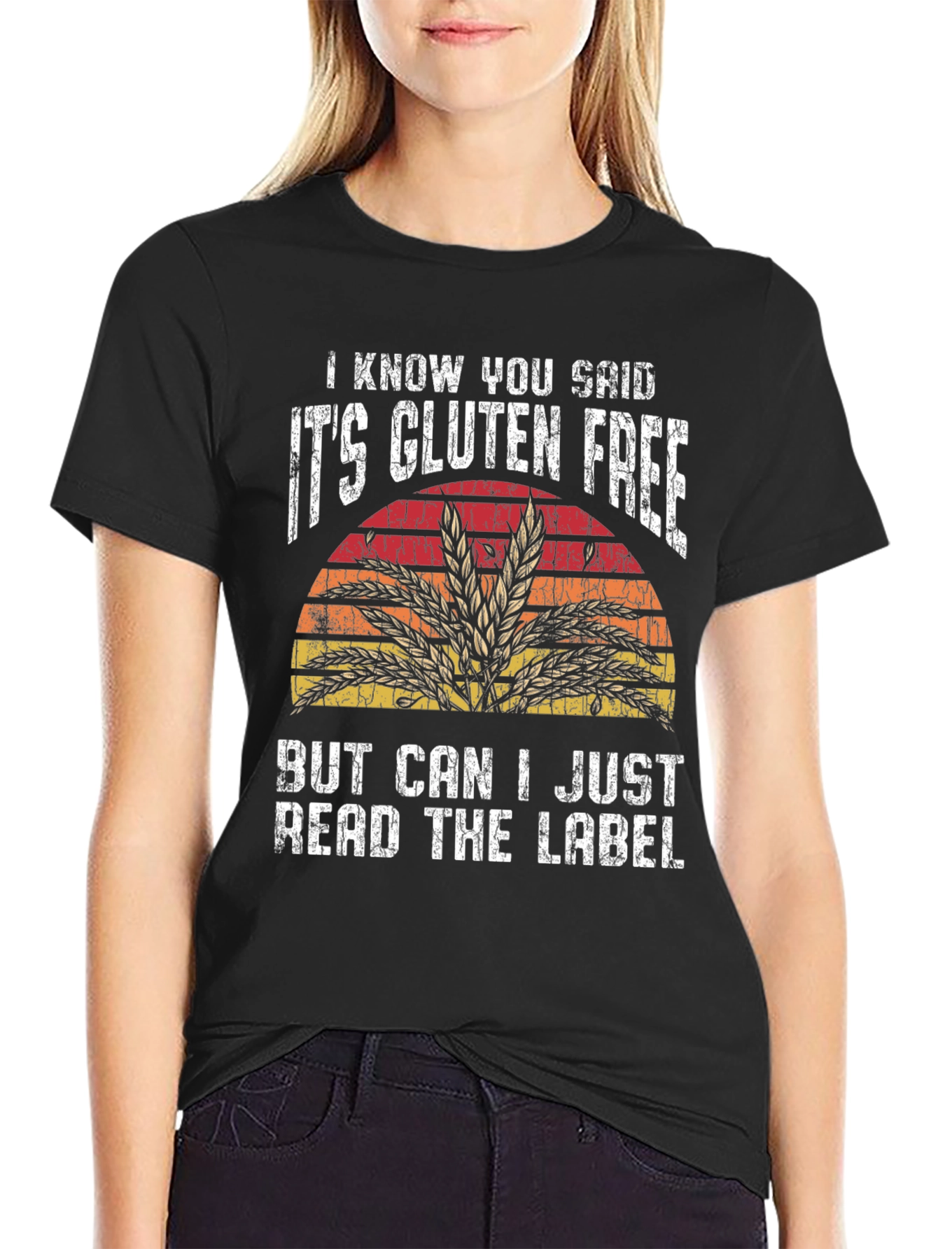 Gluten-Free T-Shirt - Read the Label! - 2