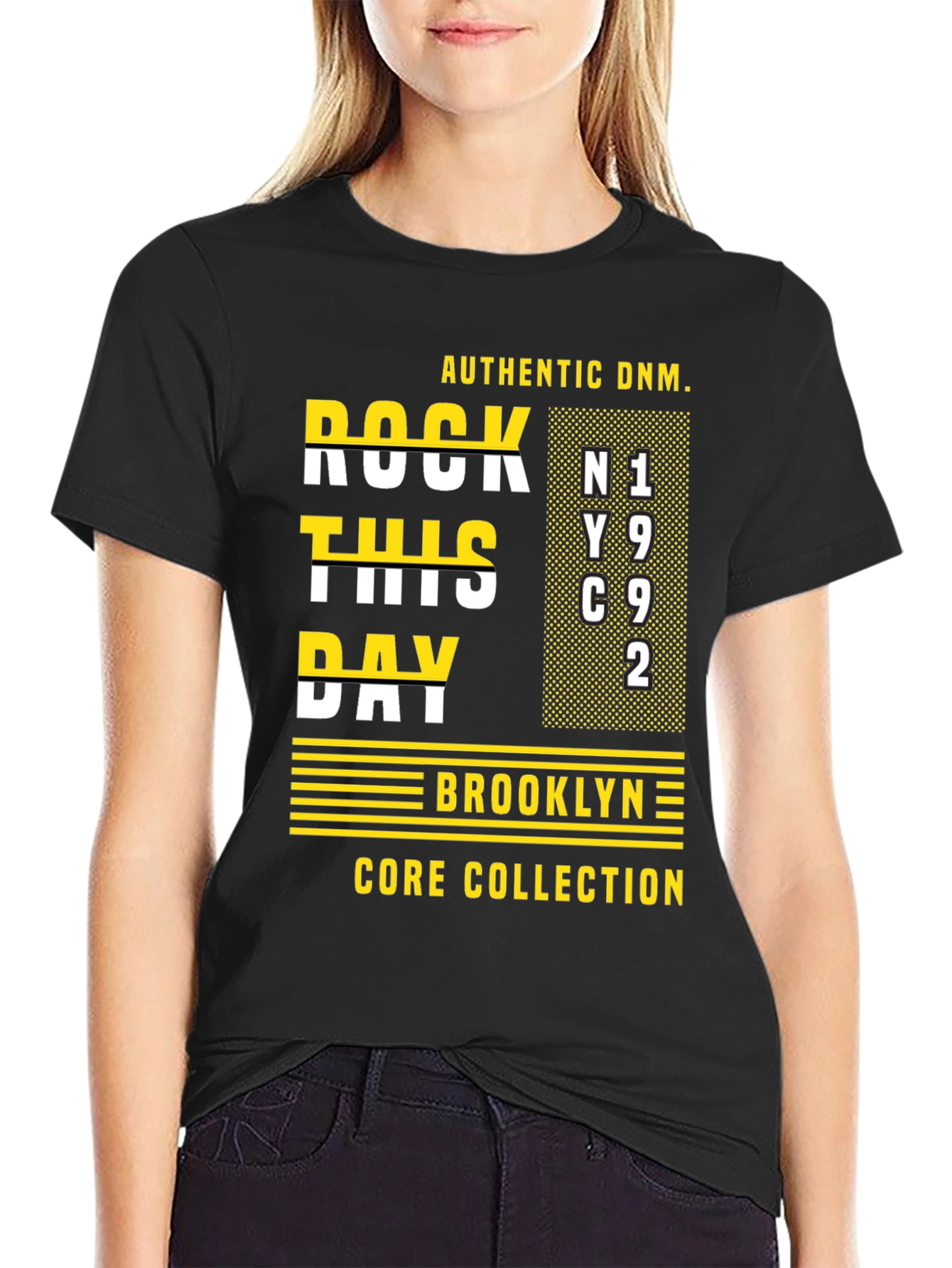 Black Rock This Day Graphic Tee - Brooklyn Core Collection T-Shirt view 2