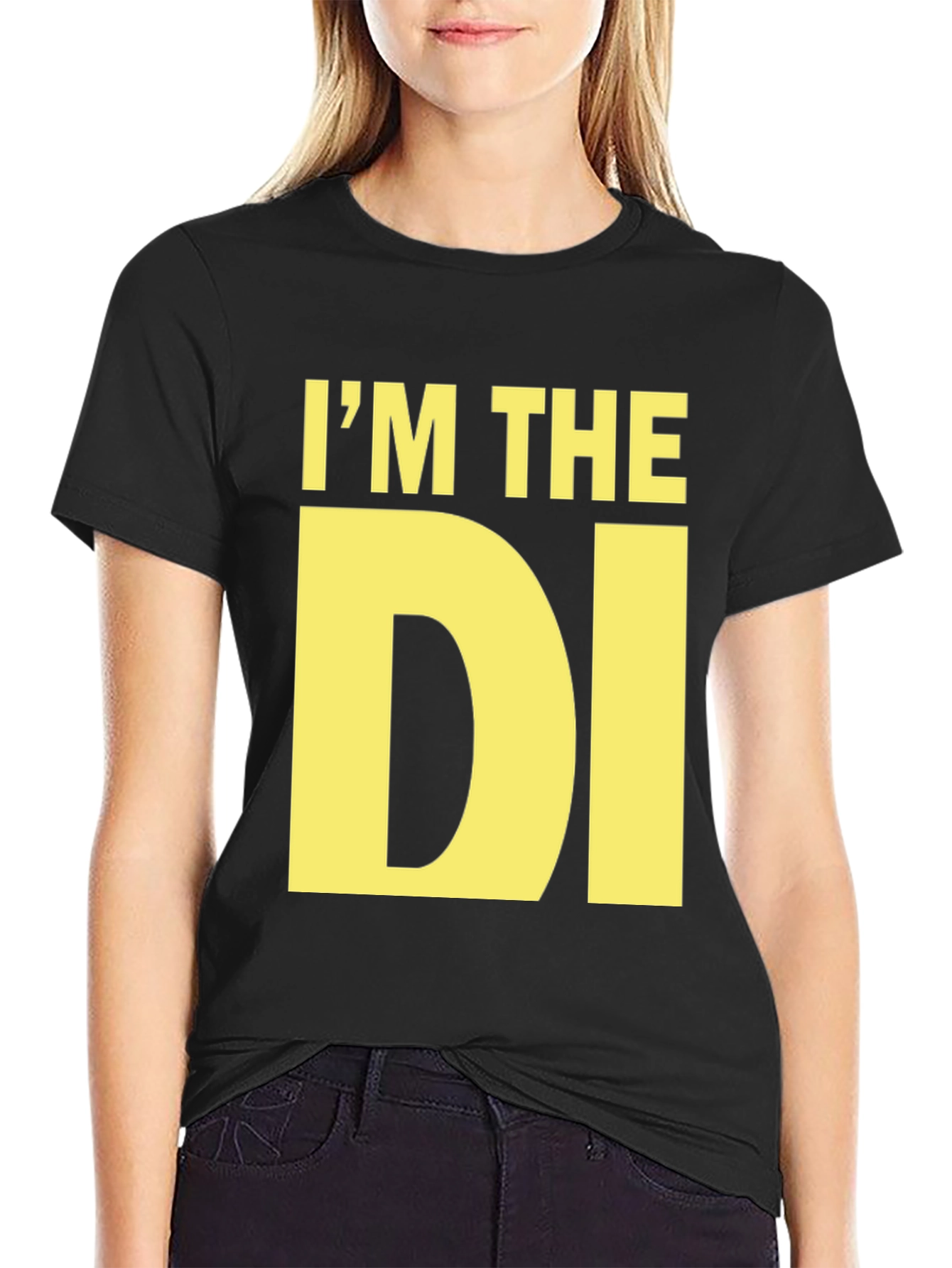 Black I'm the DI Black T-Shirt view 2