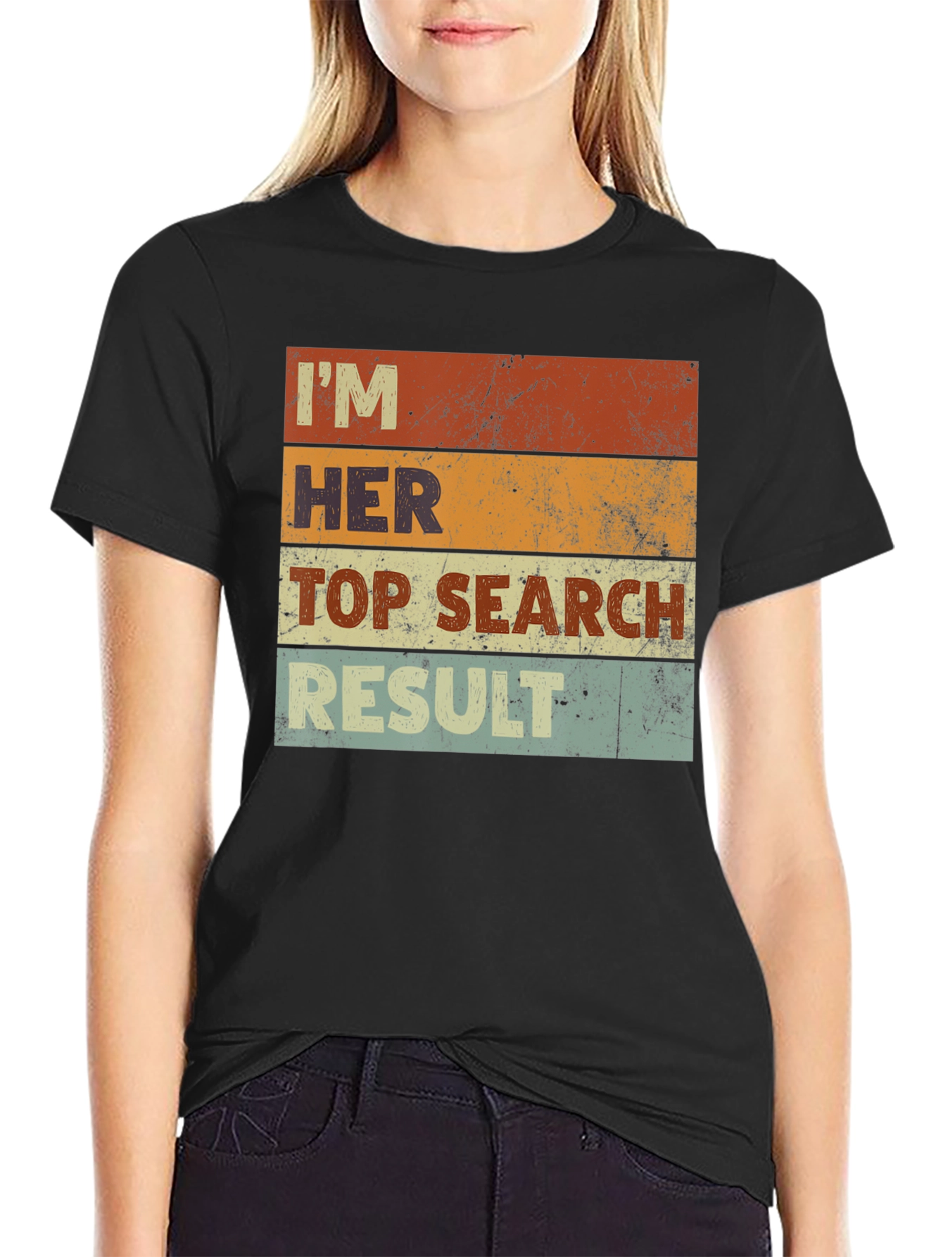 Black I'm Her Top Search Result T-Shirt view 2