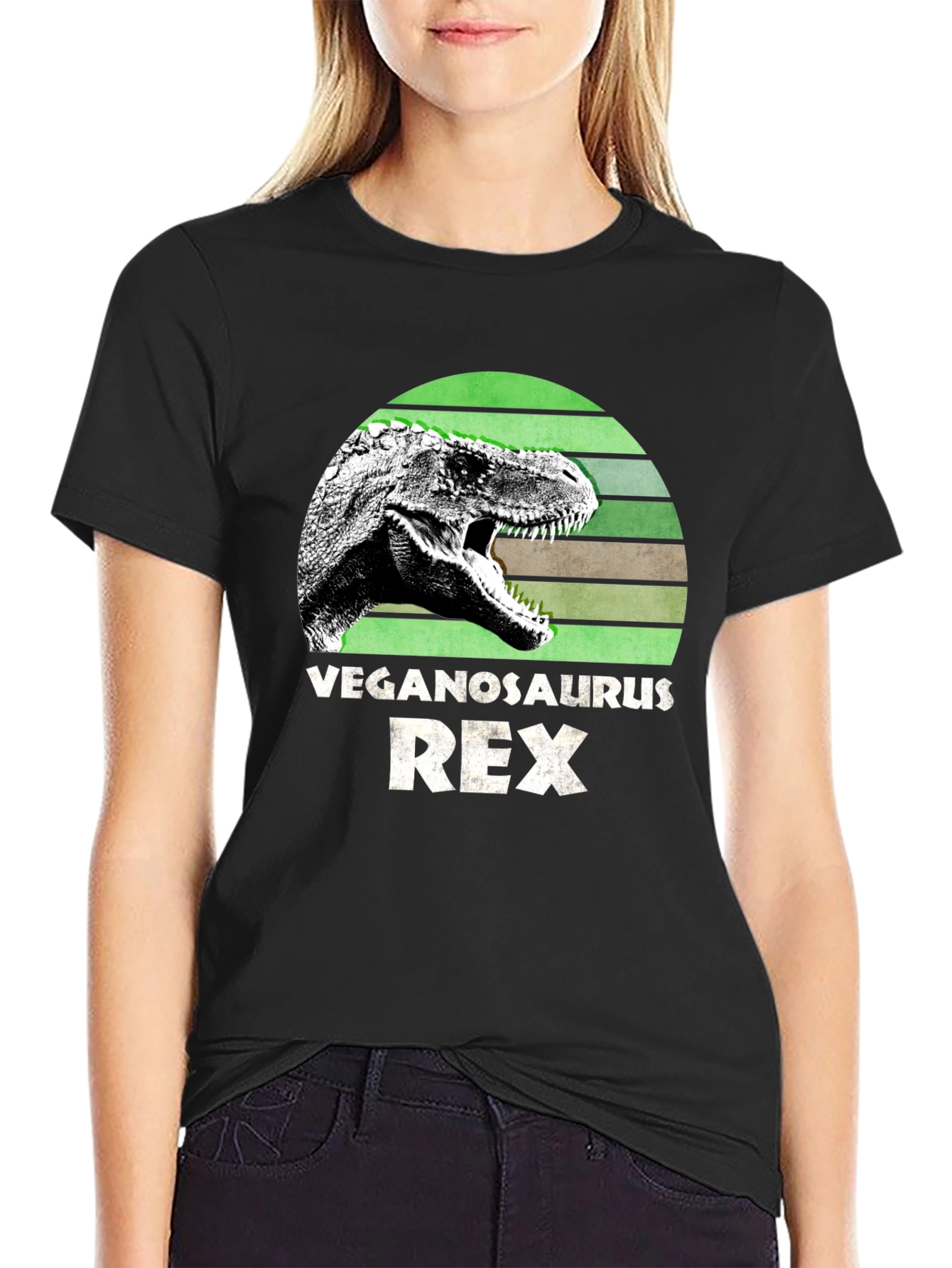 Vegan T-Rex Graphic Tee - 2