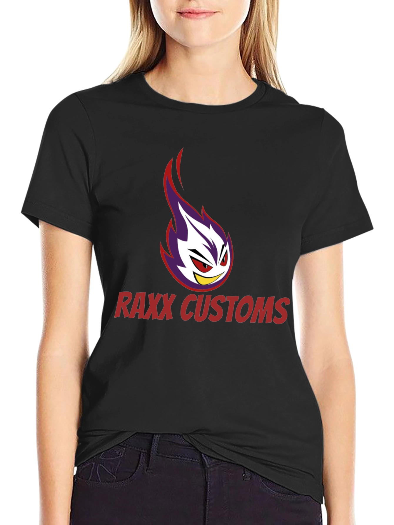 Black Raxx Customs Graphic Tee - Bold Design, Comfortable Fit view 2