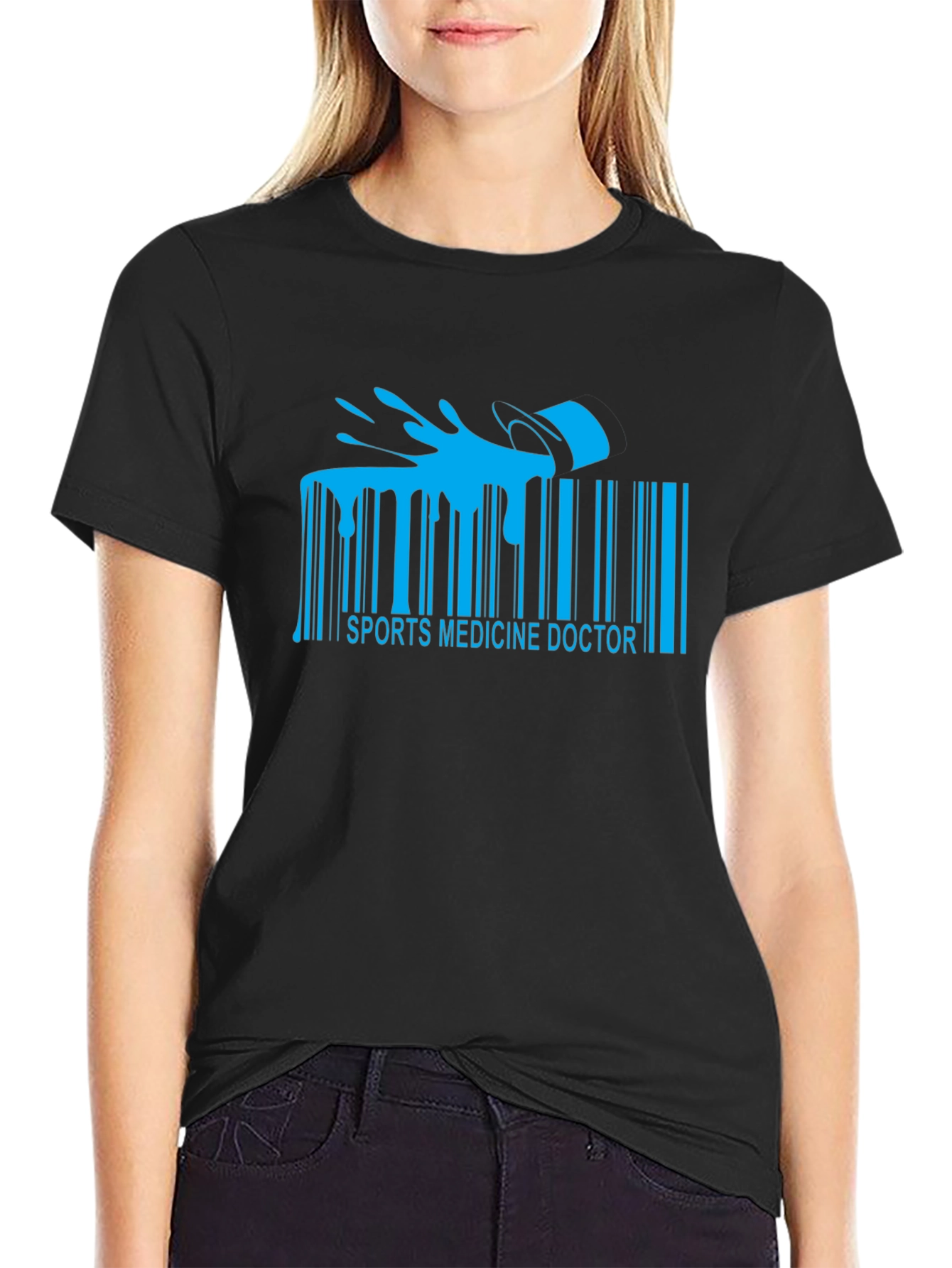 Sports Medicine Doctor Barcode T-Shirt - 2