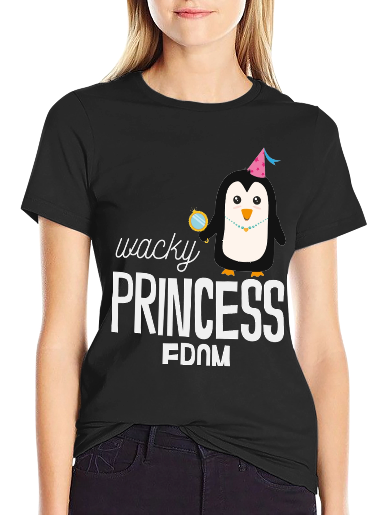 Wacky Princess FDOM Penguin Graphic T-Shirt - 2