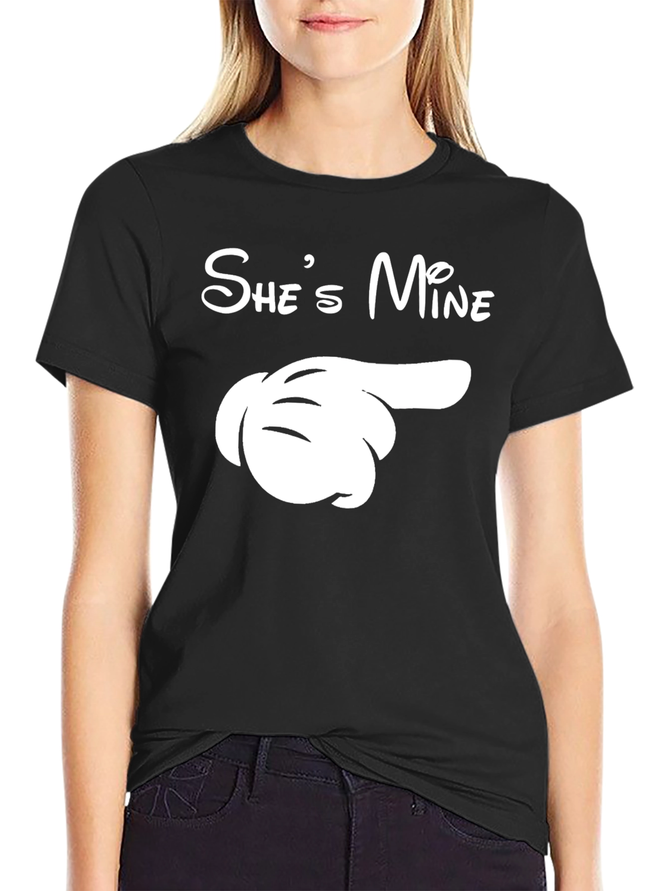 She's Mine Matching Couple T-Shirt - 2