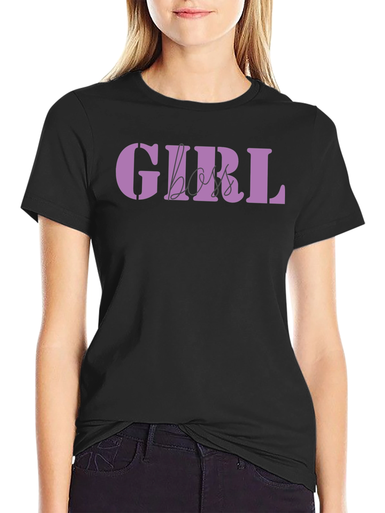 Black Girl Boss T-Shirt - Stylish & Empowering view 2
