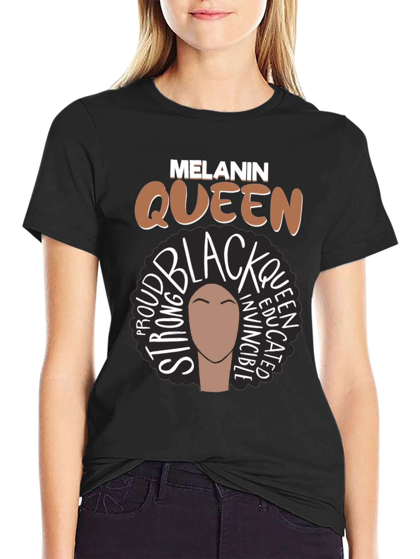 Melanin Queen Black Pride T-Shirt - Empowering Women's Tee - 2