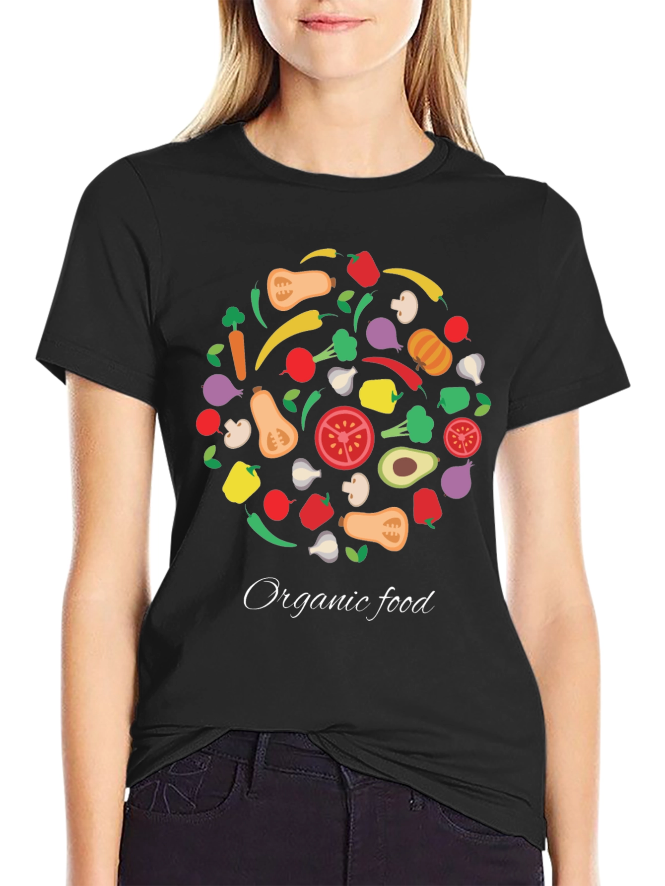 Organic Food T-Shirt: Healthy & Stylish - 2