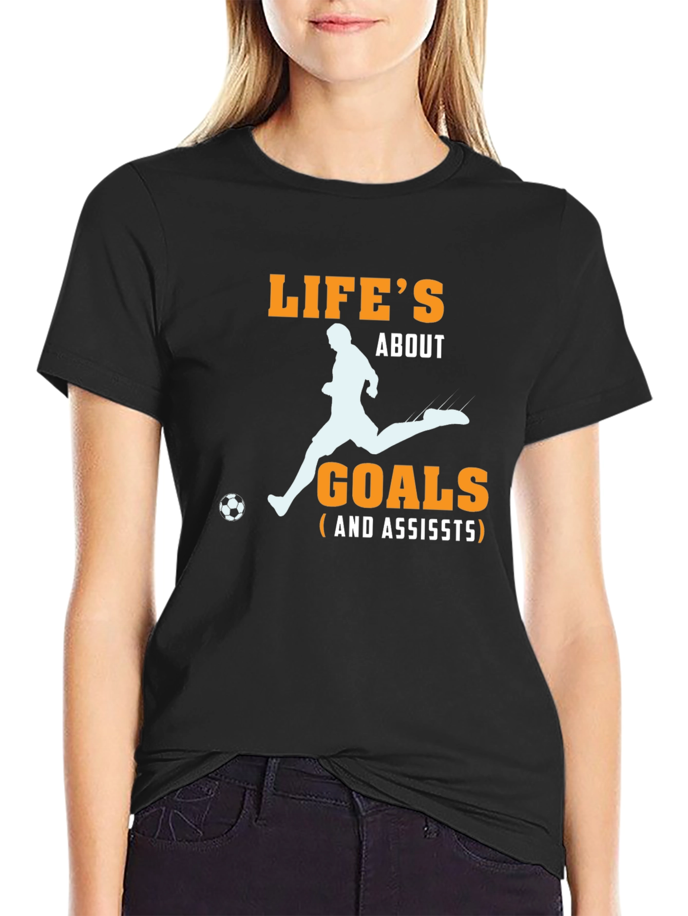 Life's About Goals T-Shirt - Soccer Passion - 2