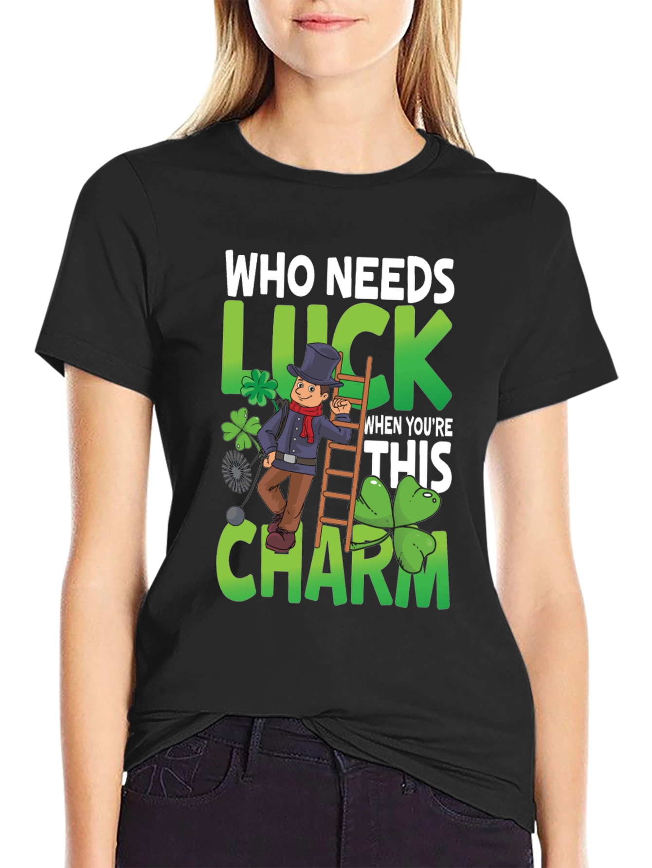 Lucky Charm Graphic T-Shirt - St. Patrick's Day - 2