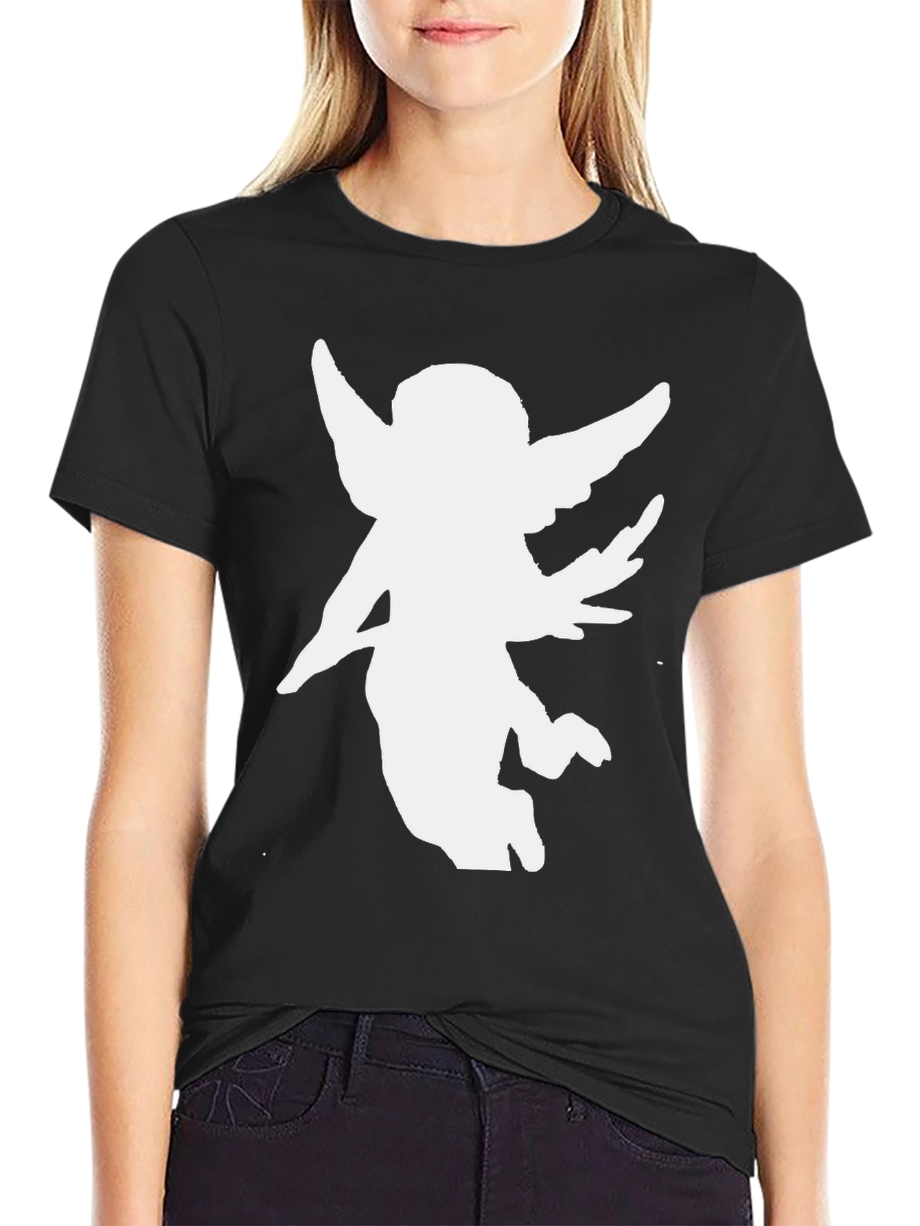 Black Black Cupid T-Shirt view 2