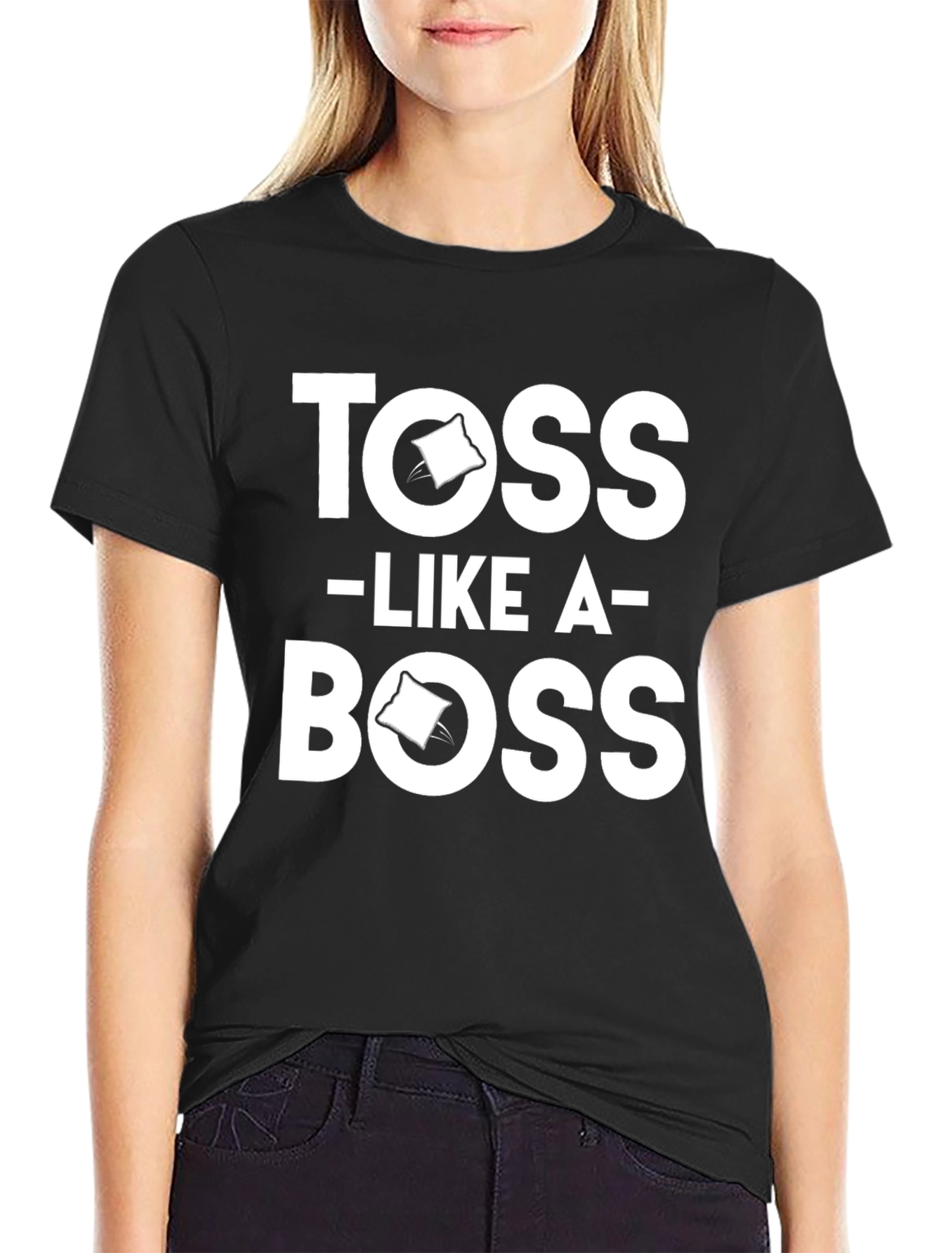 Toss Like A Boss Funny Graduation T-Shirt - 2