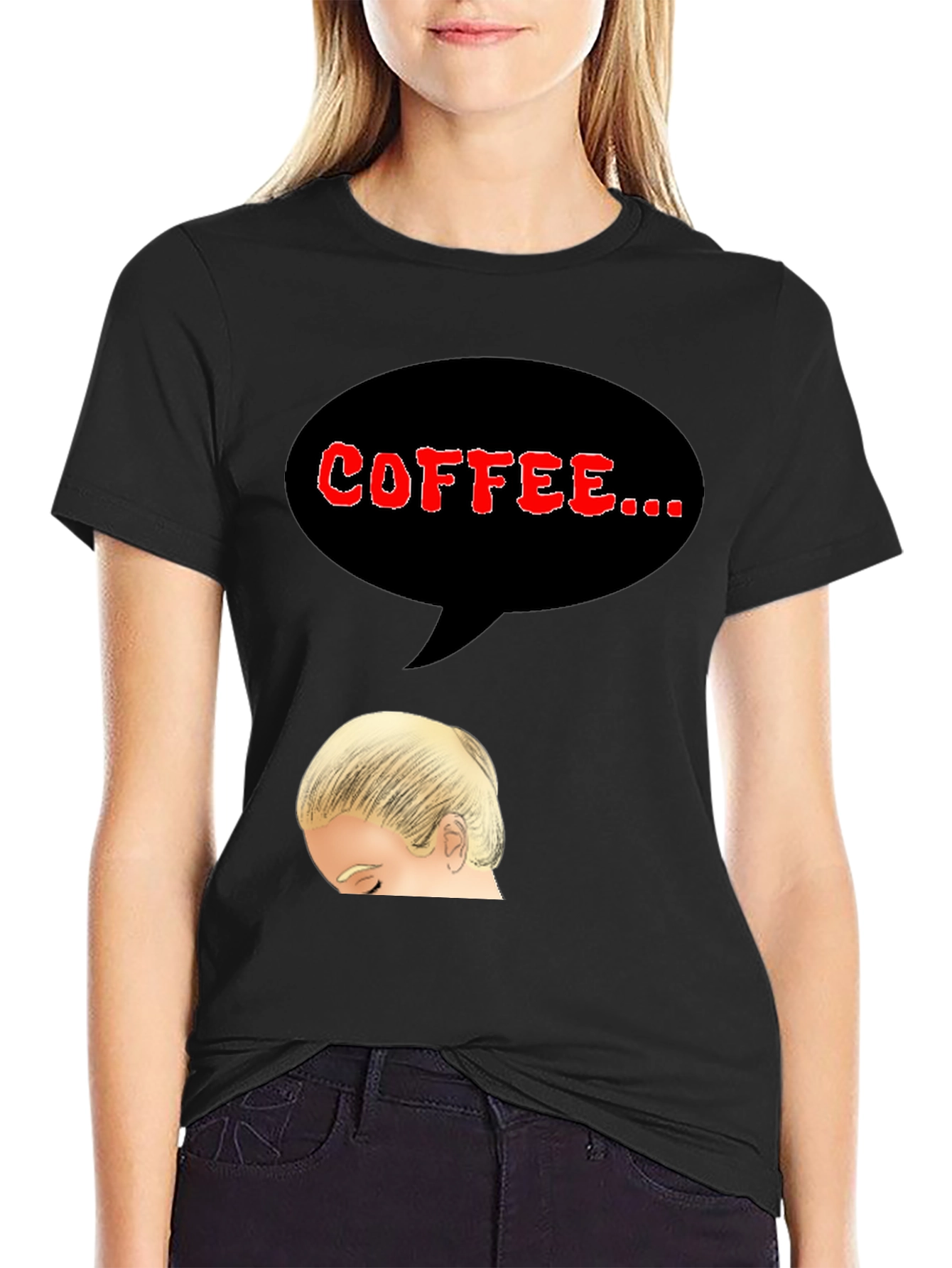 Black Coffee Craving T-Shirt view 2