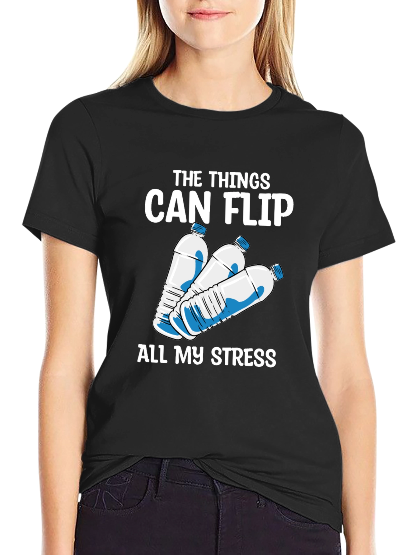 The Things Can Flip Water Bottle T-Shirt - 2