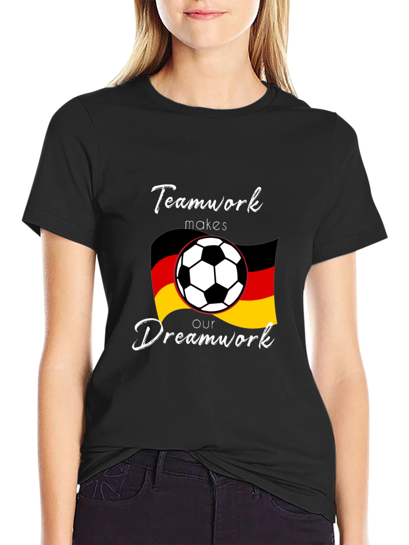 Teamwork Dreamwork Soccer T-Shirt - 2