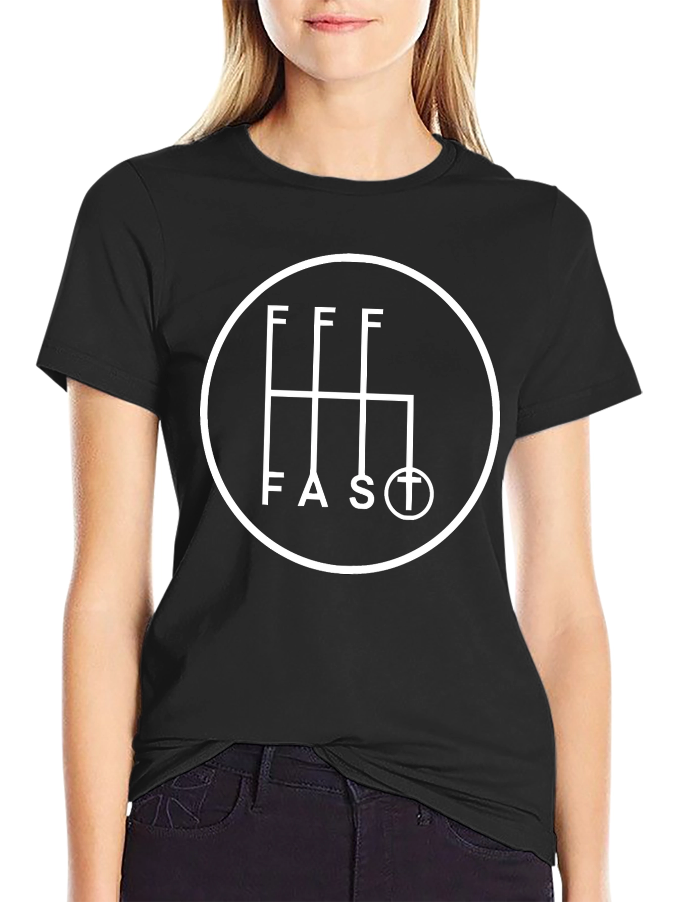 Fast Shift T-Shirt - Black Graphic Tee - 2