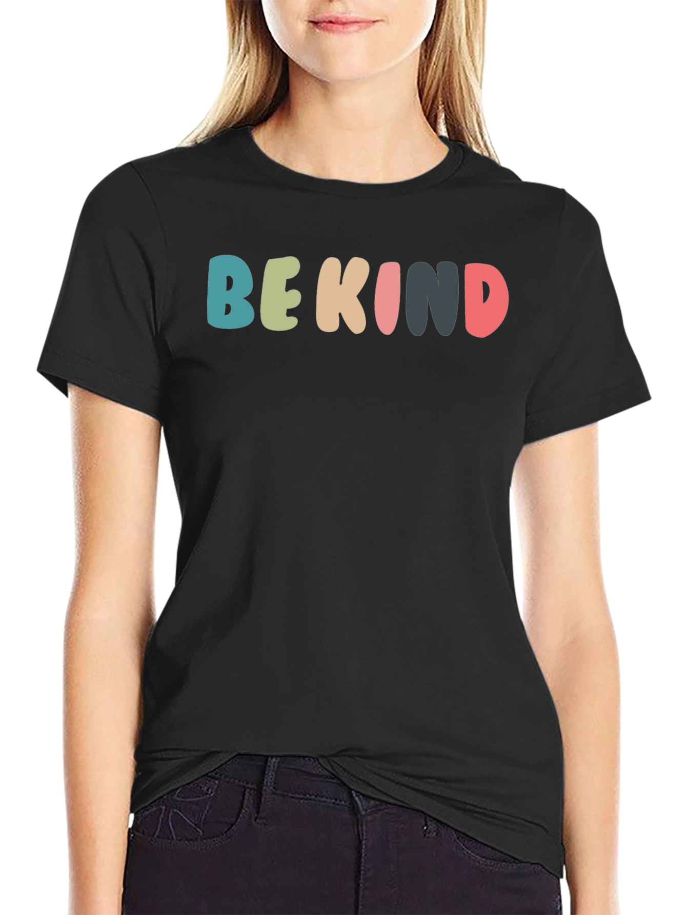 Black Be Kind Graphic Tee - Comfort Fit view 2