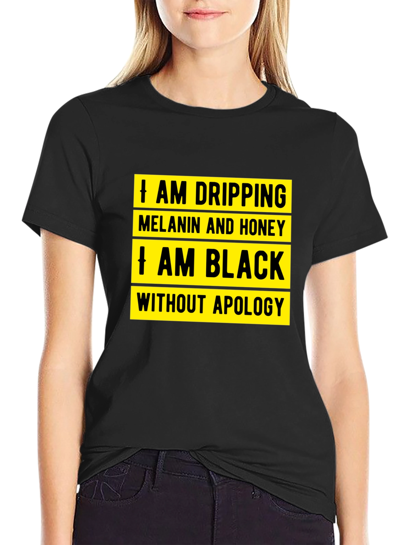 Melanin Dripping Graphic T-Shirt - 2
