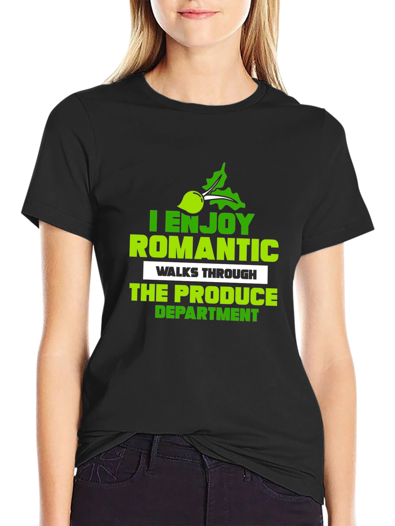 Produce Department T-Shirt: Funny Romantic Walk Tee - 2