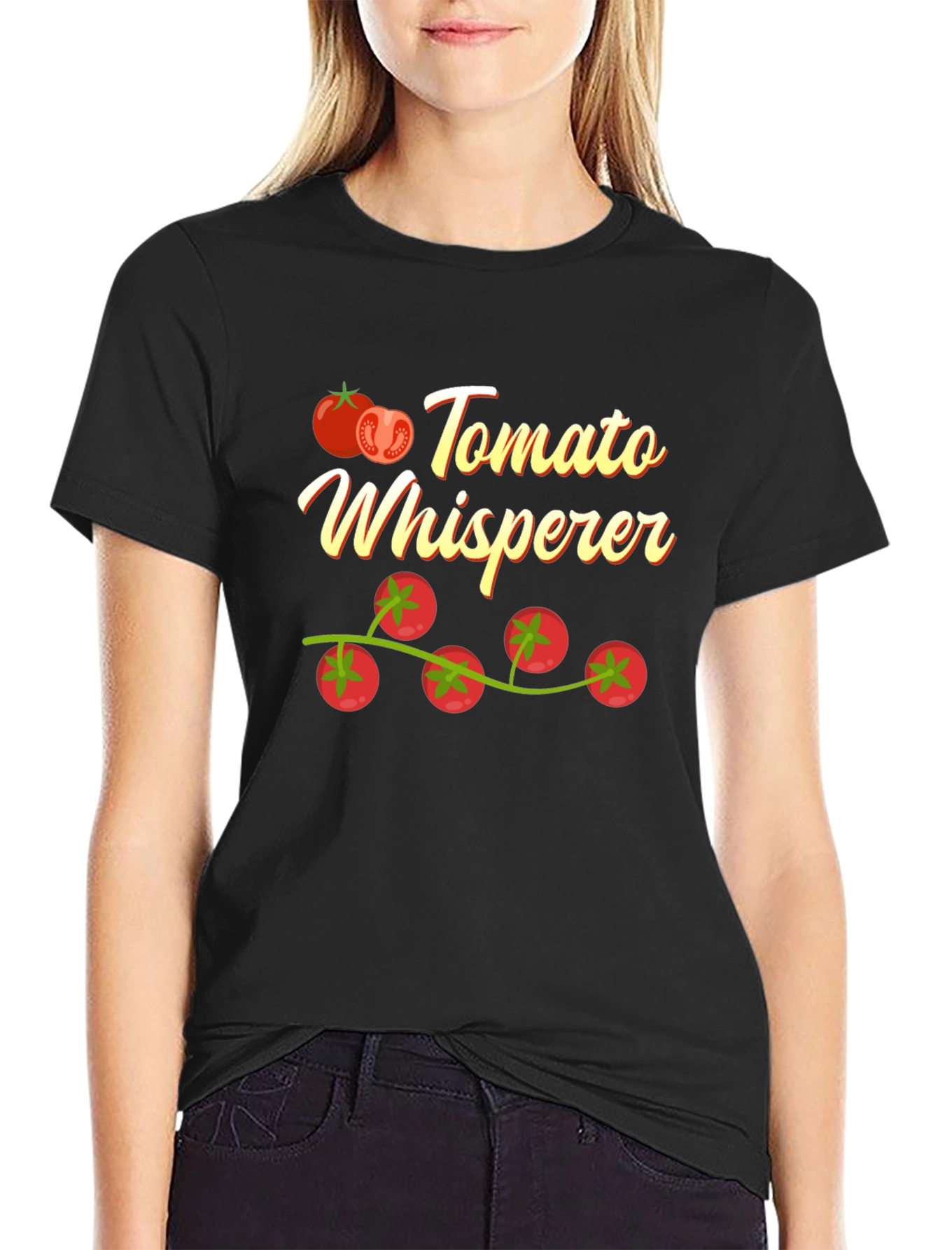 Tomato Whisperer Graphic T-Shirt - Garden Humor Tee - 2