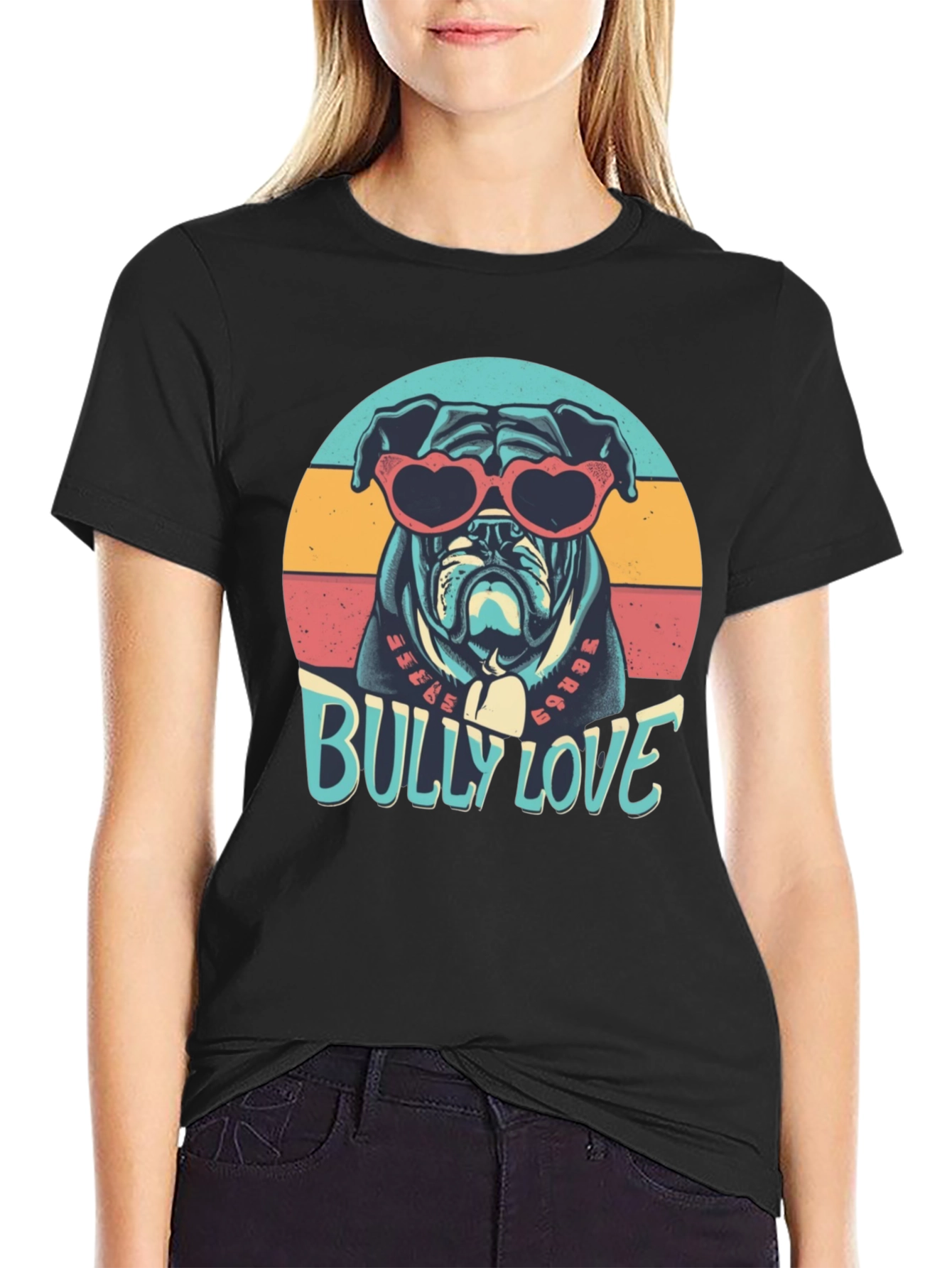 Black Bully Love Graphic Tee view 2