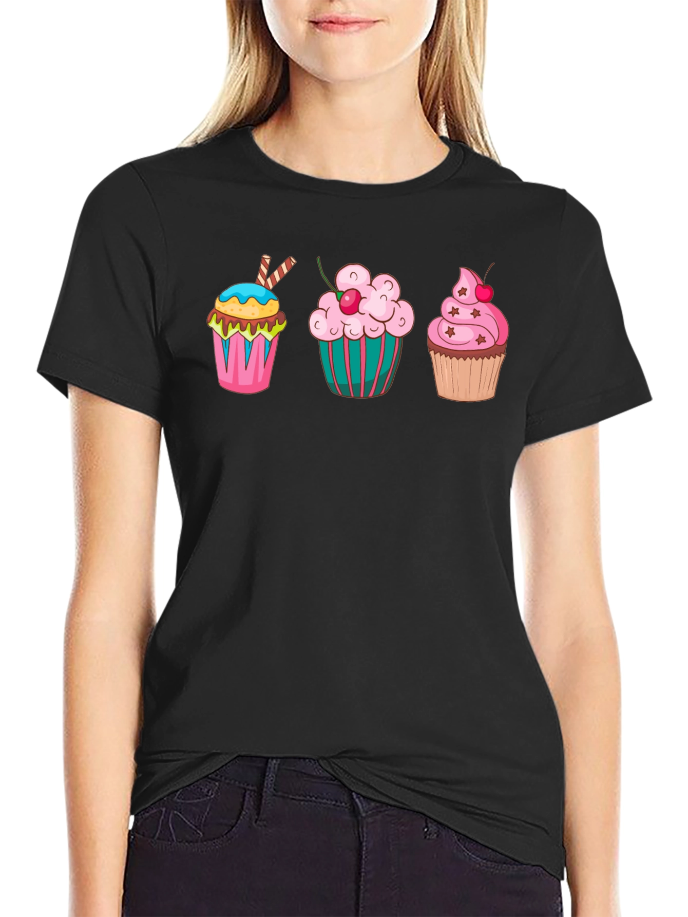 Sweet Treat Graphic Tee - Cupcake Lover's T-Shirt - 2