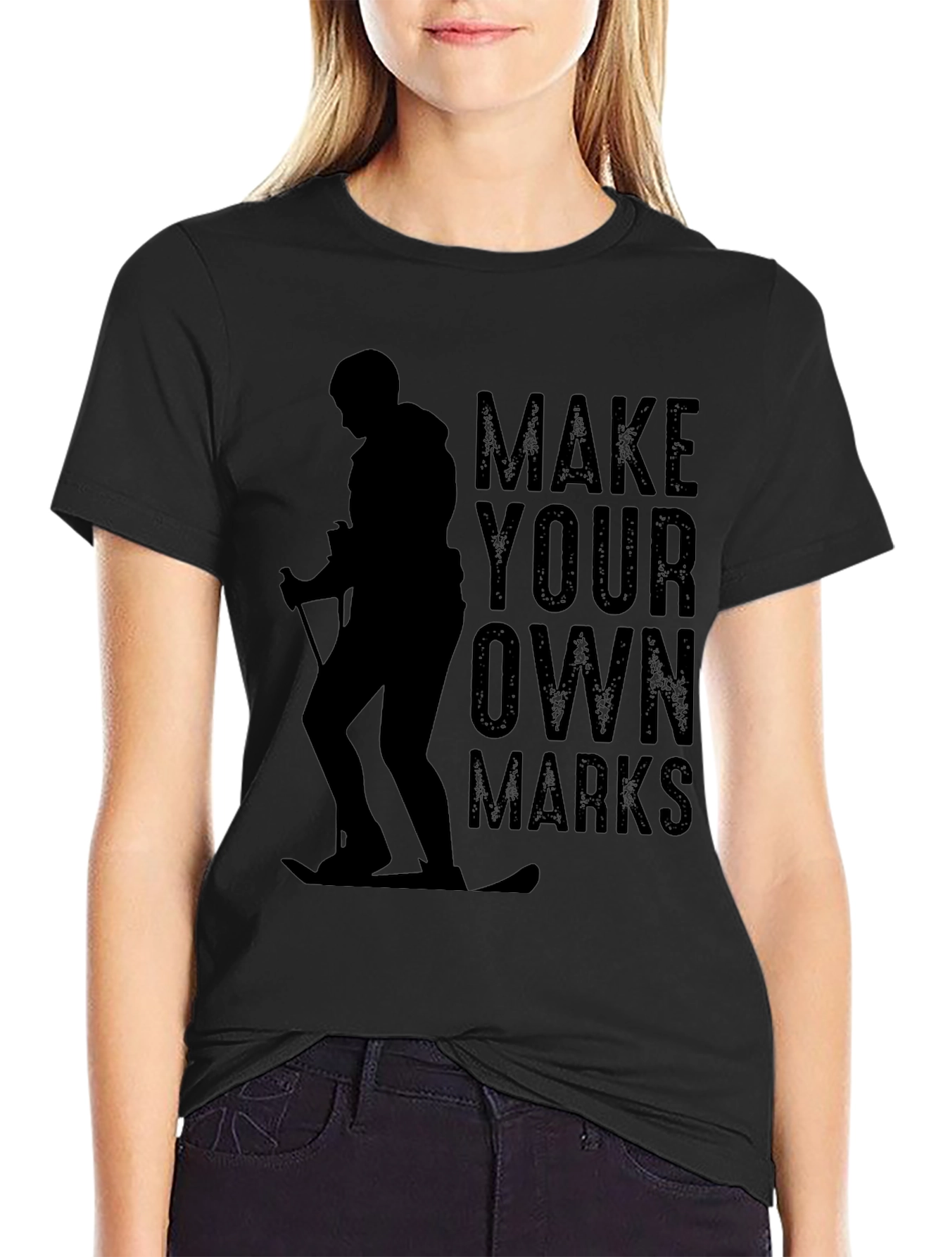Make Your Own Marks Skier Graphic Tee - 2