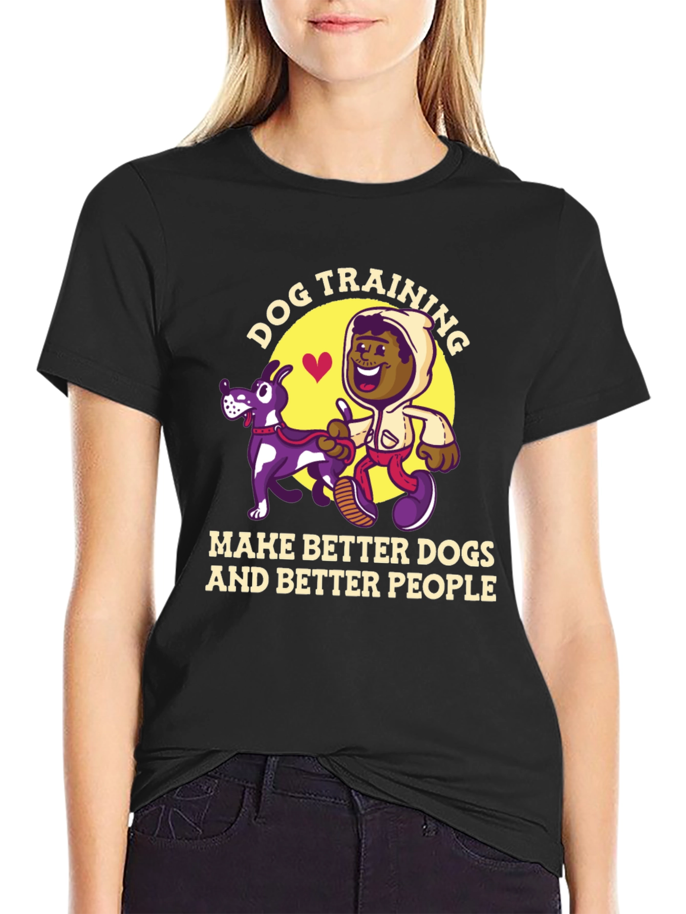 Dog Training Graphic T-Shirt - 2
