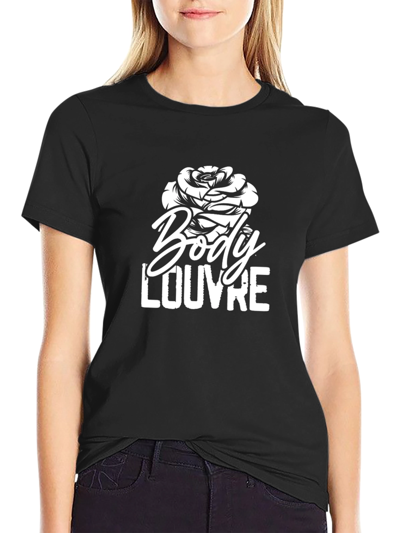 Black Body Louvre Graphic Tee - Black view 2