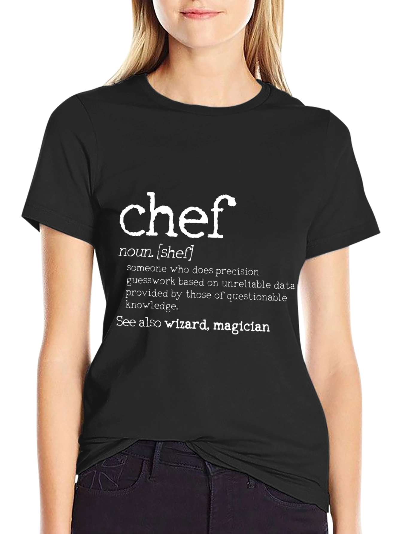 Chef Definition T-Shirt - Culinary Wizard Wear - 2