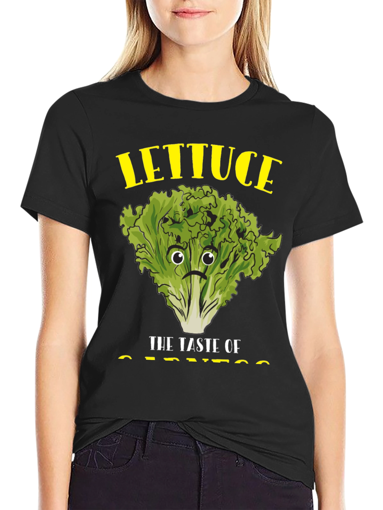 Black Lettuce Taste of Sadness Black T-Shirt view 2
