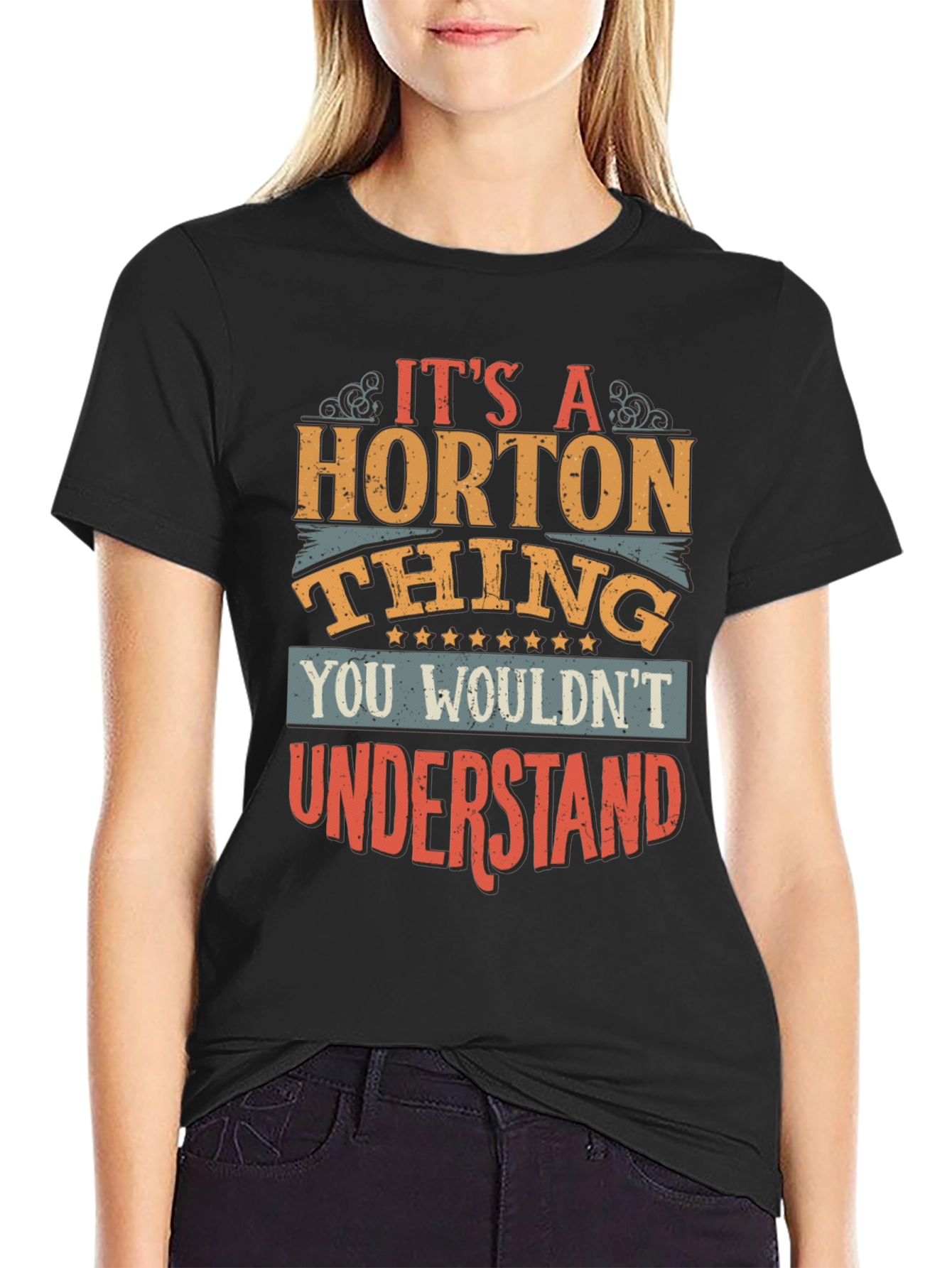 Black Horton Thing T-Shirt: You Wouldn't Understand view 2