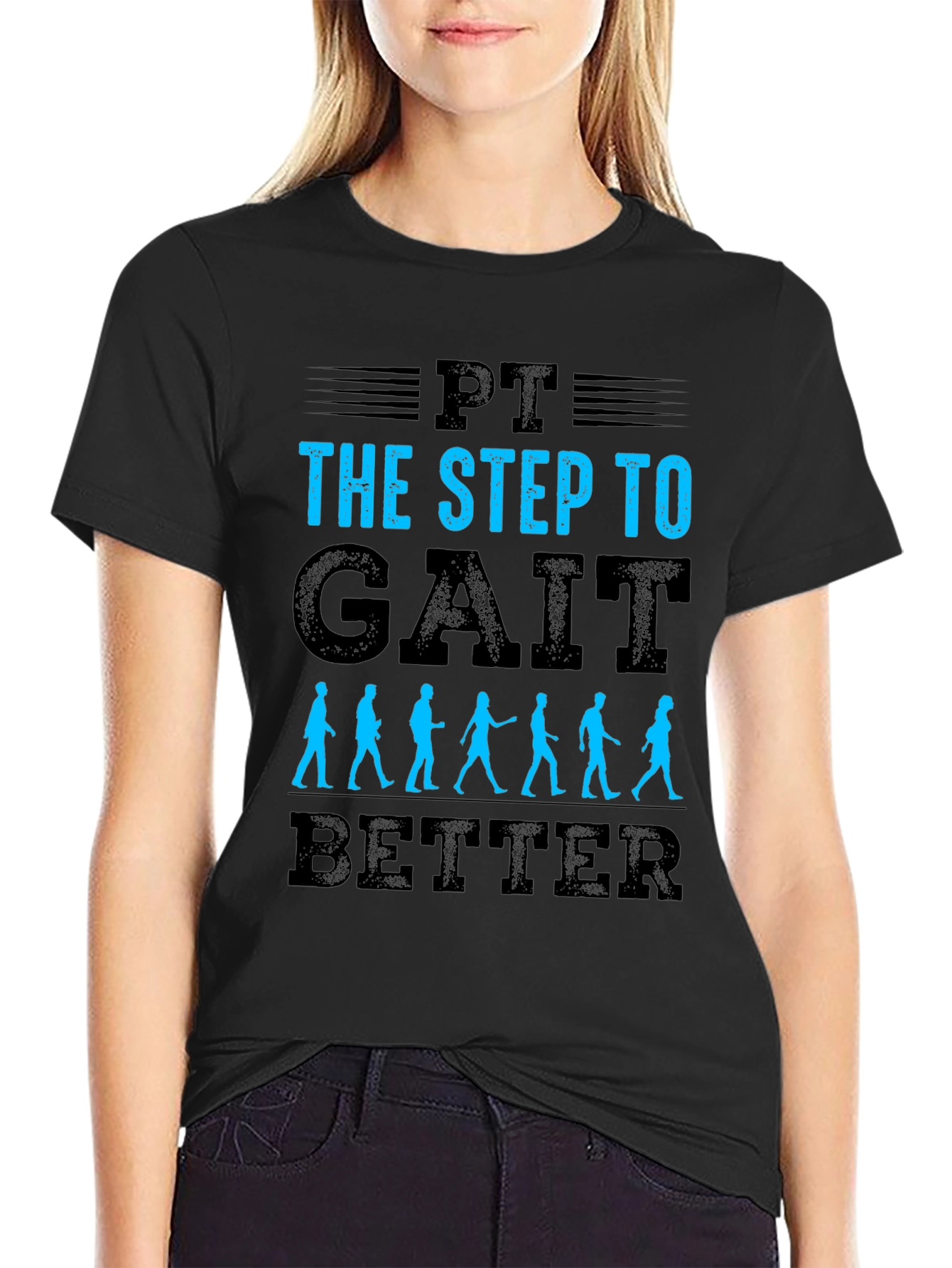 PT Gait T-Shirt Physical Therapy Tee - 2
