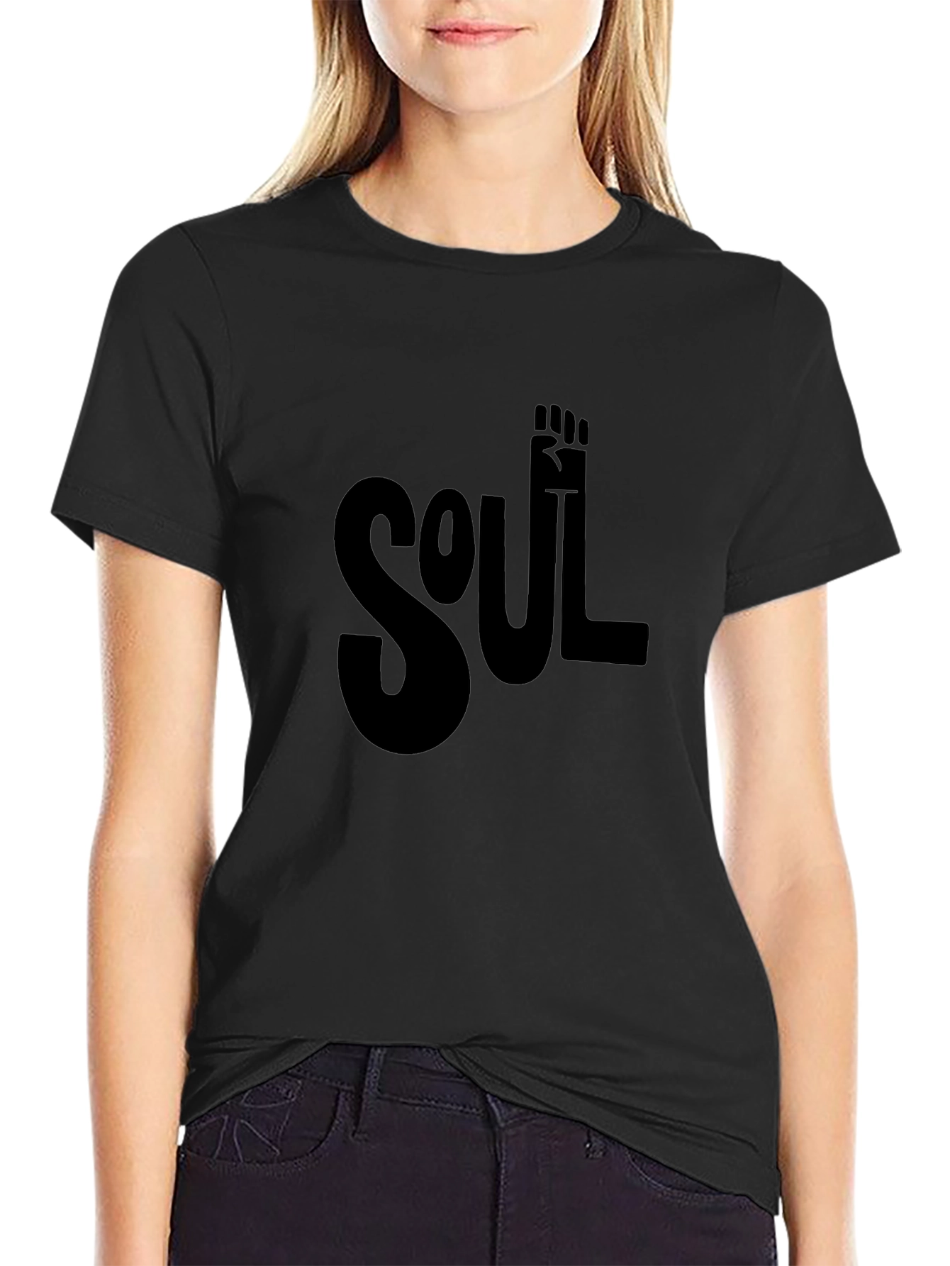 Soul Fist Graphic T-Shirt - Black - 2