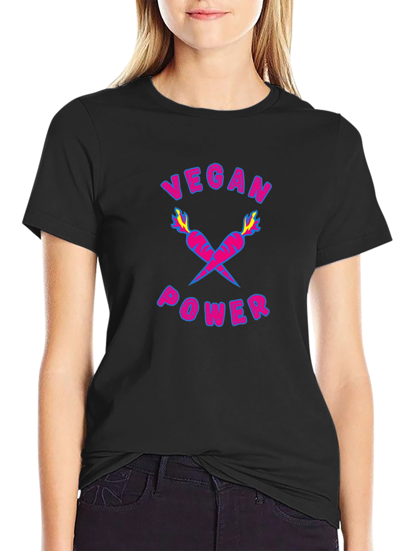 Vegan Power Graphic T-Shirt - 2