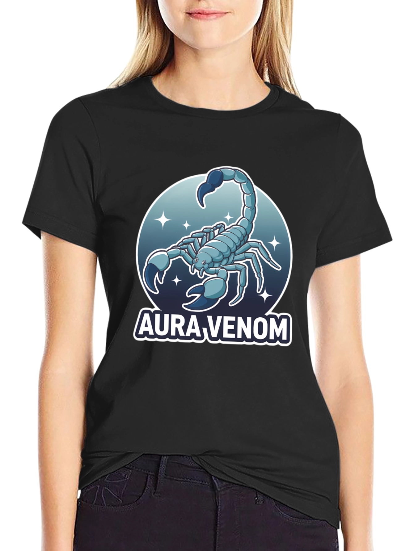 Aura Venom Scorpion Graphic T-Shirt - Stylish Men's Tee - 2