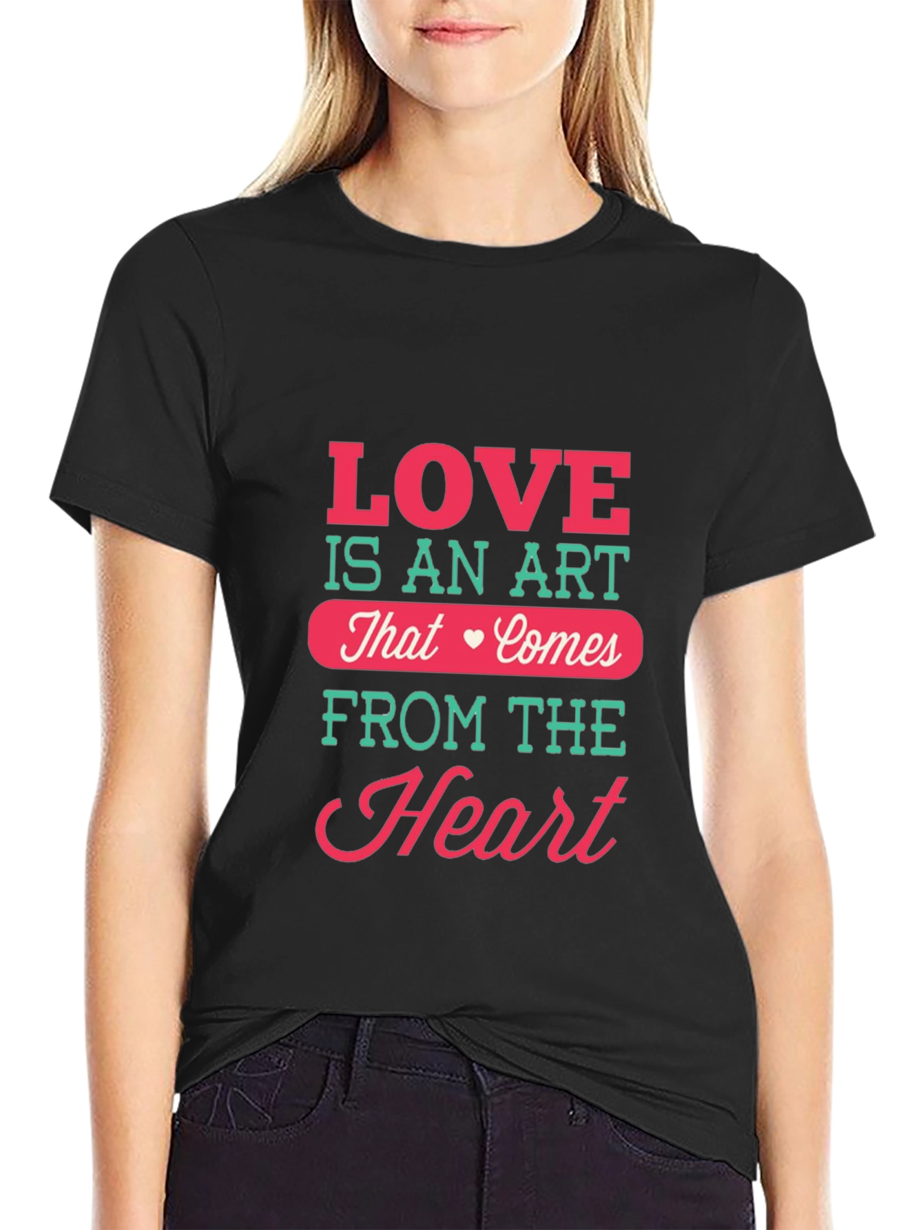 Black Love is an Art T-Shirt view 2