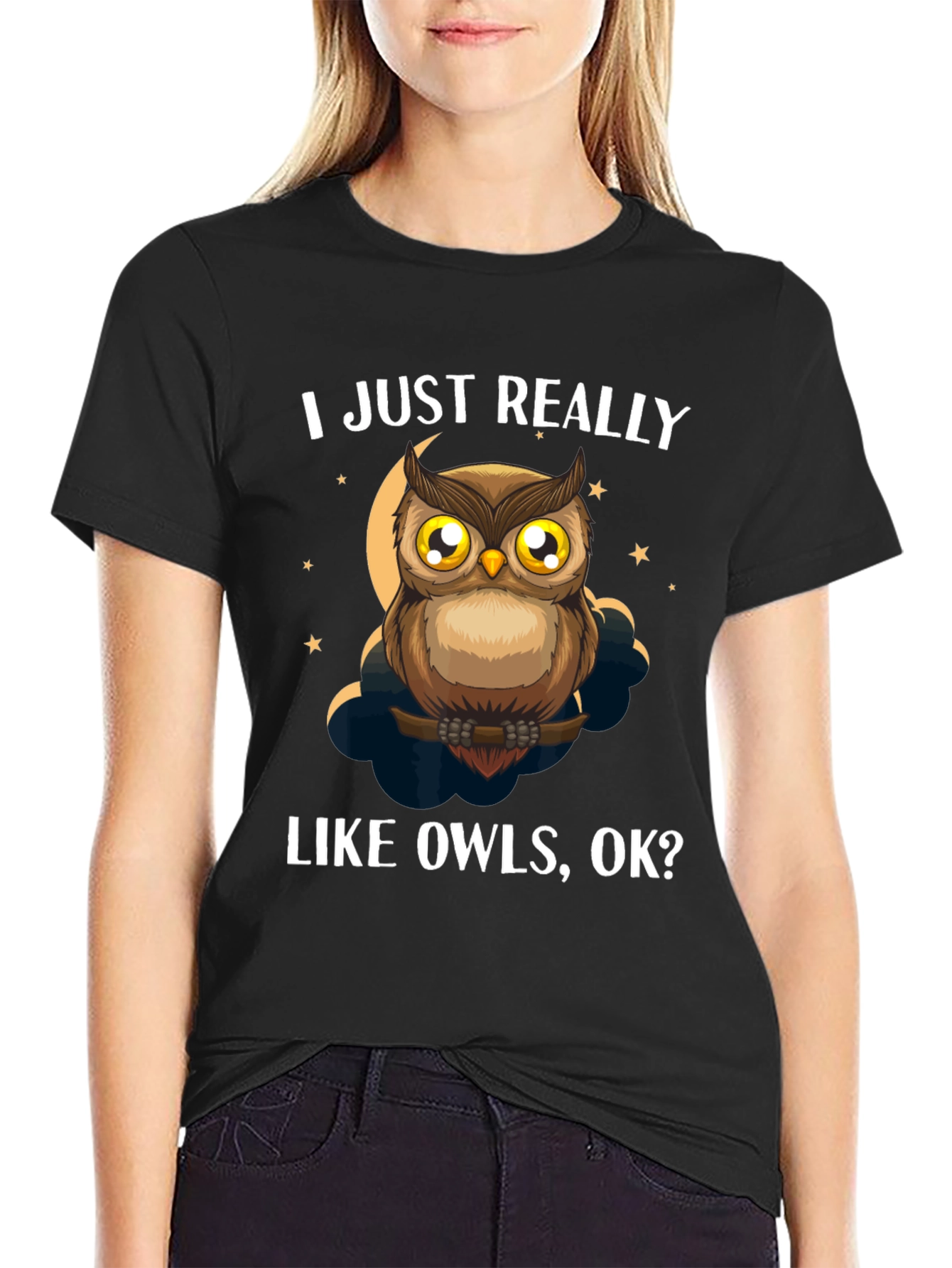 I Just Really Like Owls T-Shirt - Funny Owl Lover Tee - 2