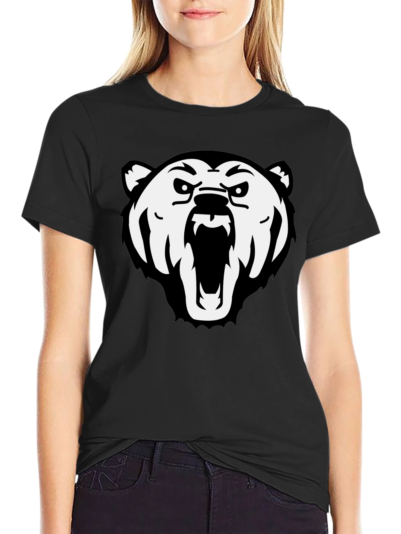 Black Black Bear Graphic Tee - Men's view 2
