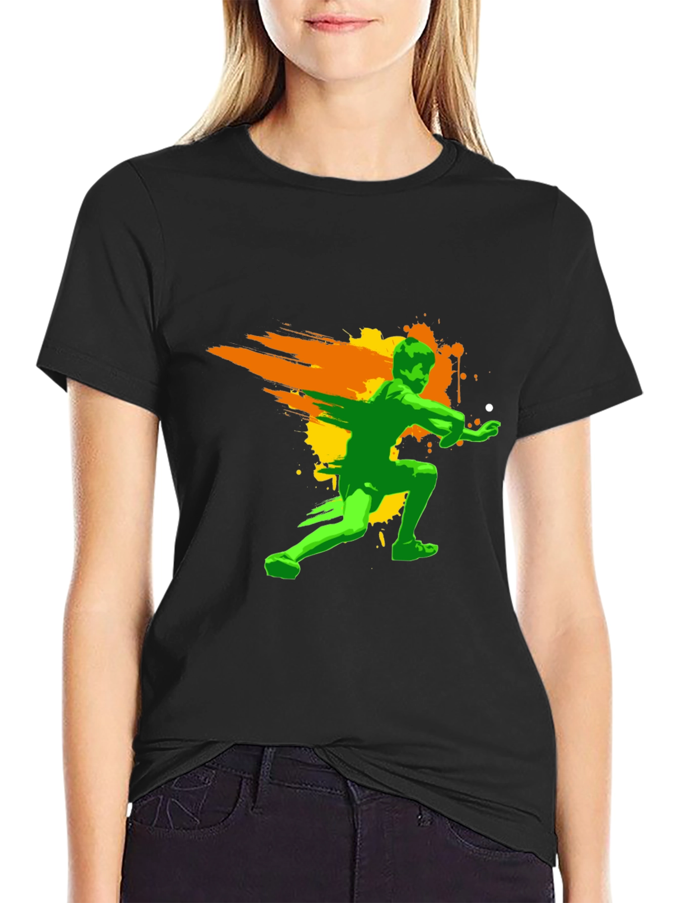 Black Martial Arts Black T-Shirt view 2