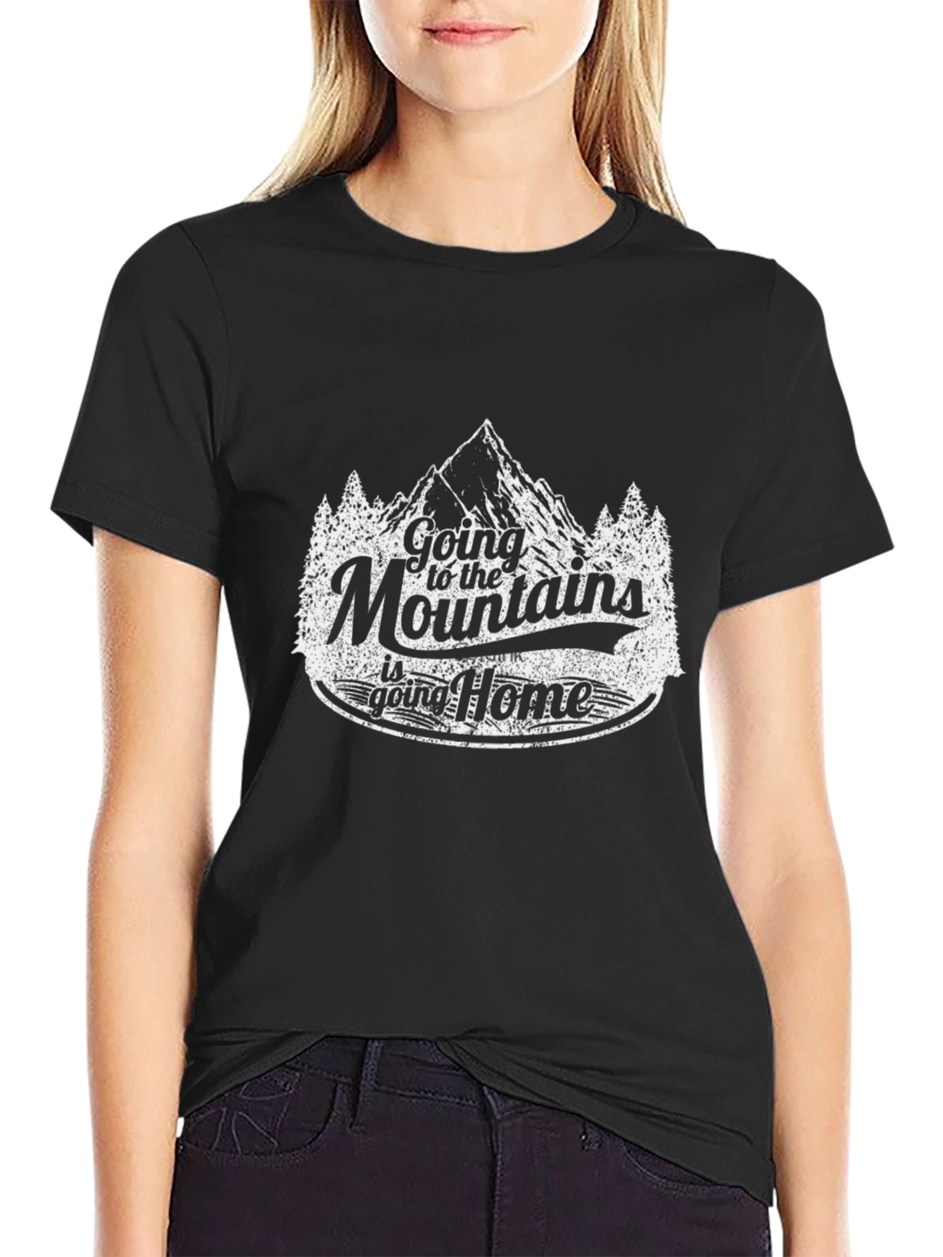 Black Mountains Calling Graphic T-Shirt view 2