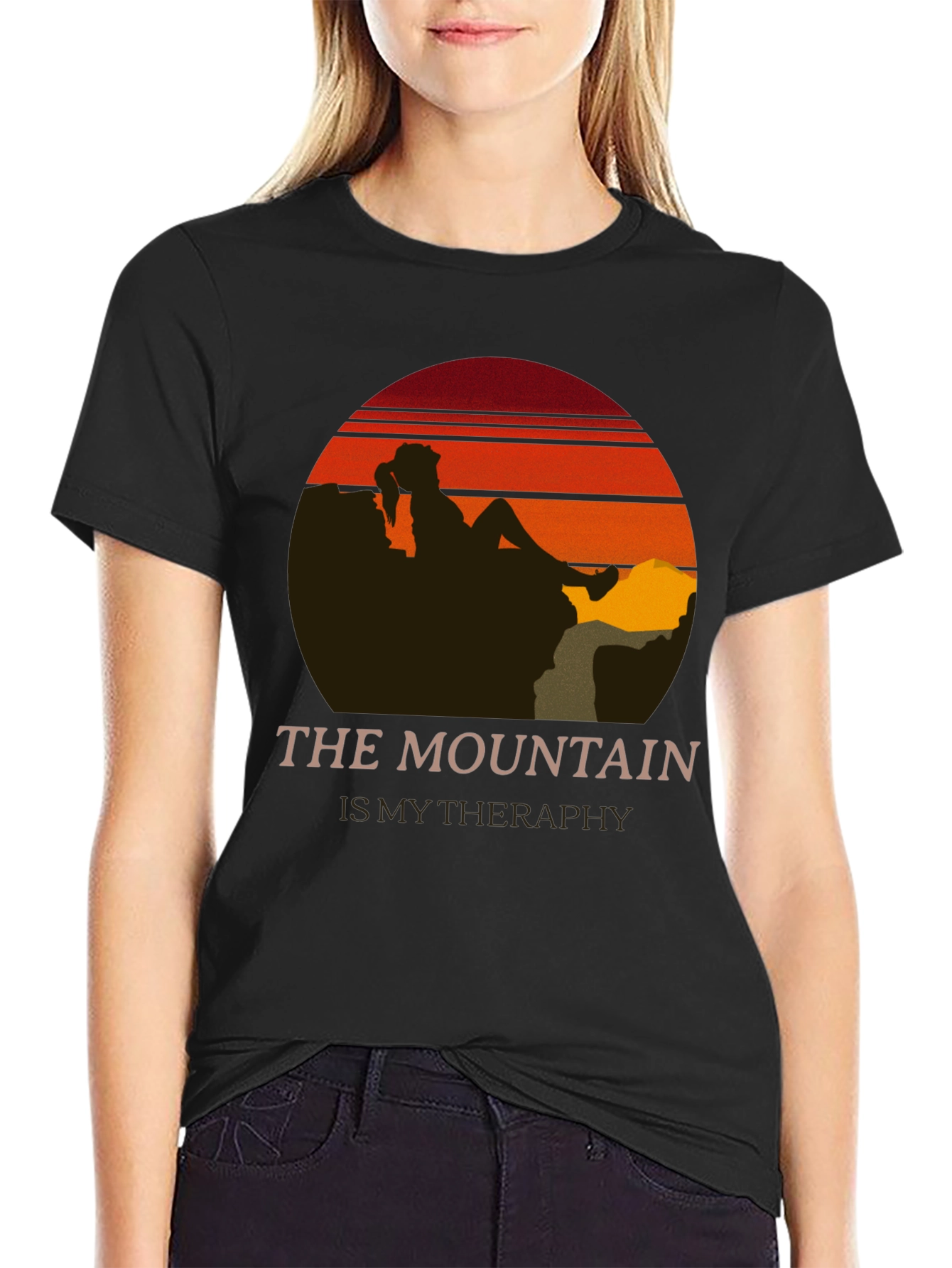 Black Mountain Therapy Graphic Tee view 2