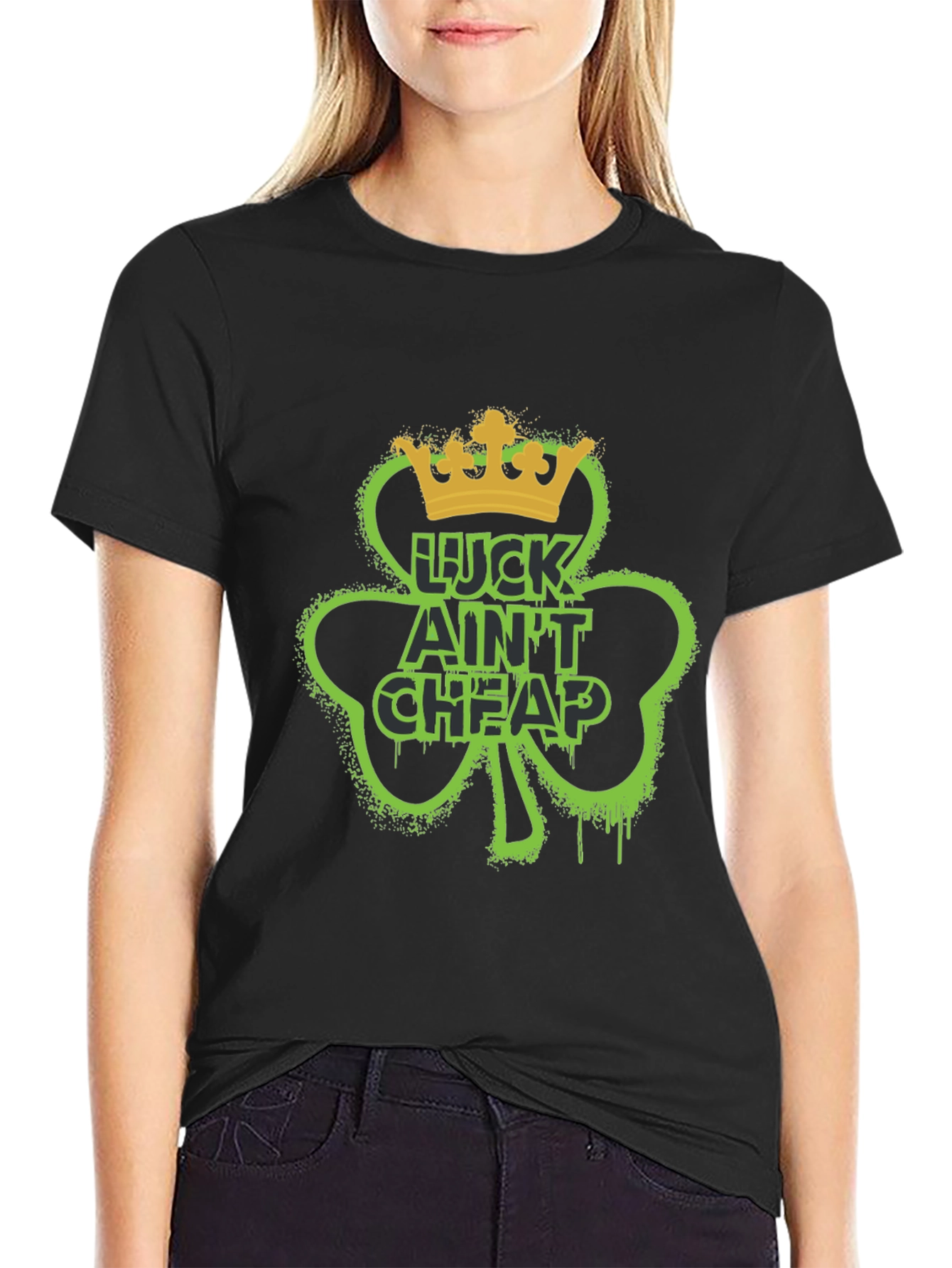 Lucky Ain't Cheap St. Patrick's Day T-Shirt - 2