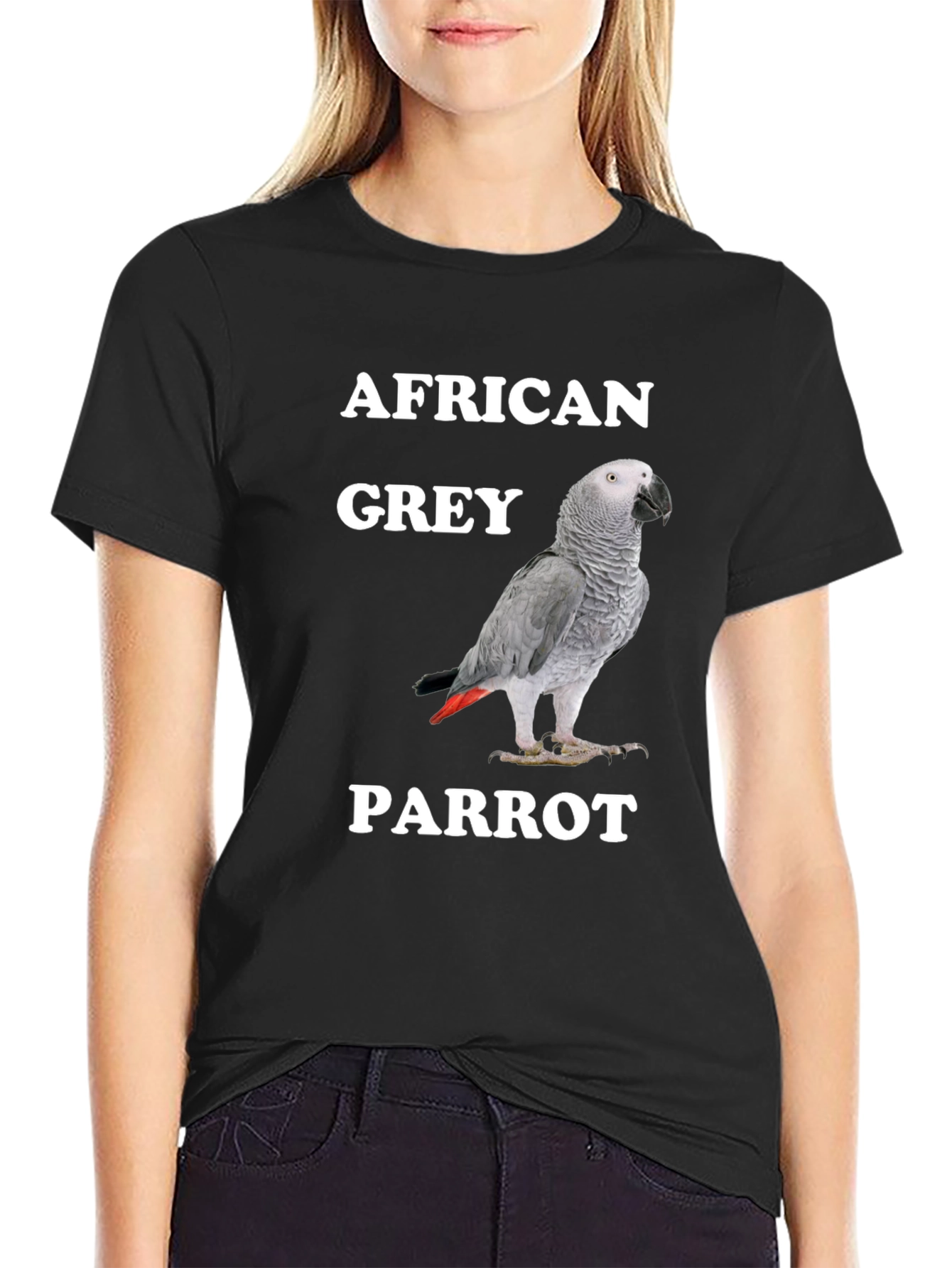 African Grey Parrot T-Shirt - 2