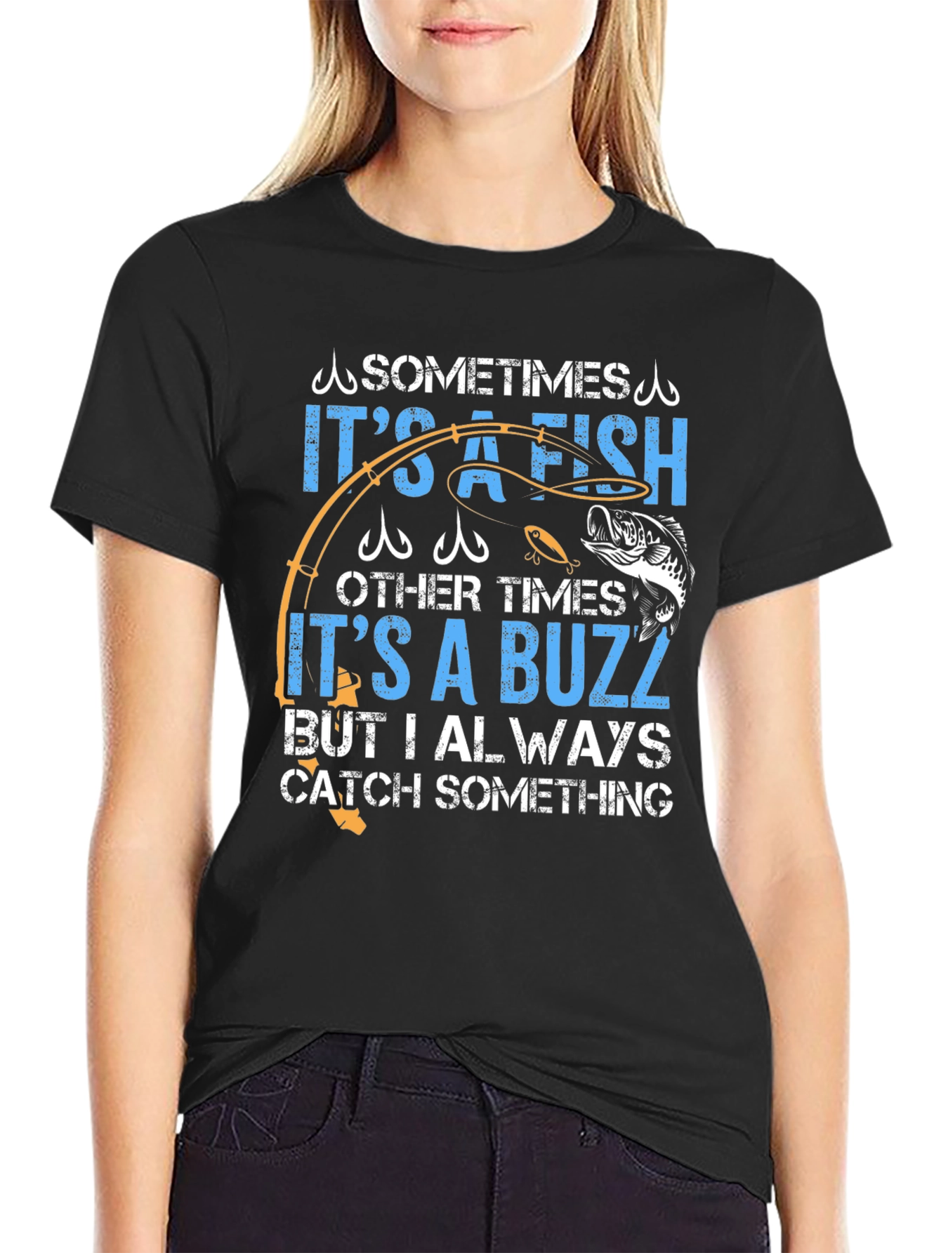 Fisherman's T-Shirt: It's a Fish, It's a Buzz - 2